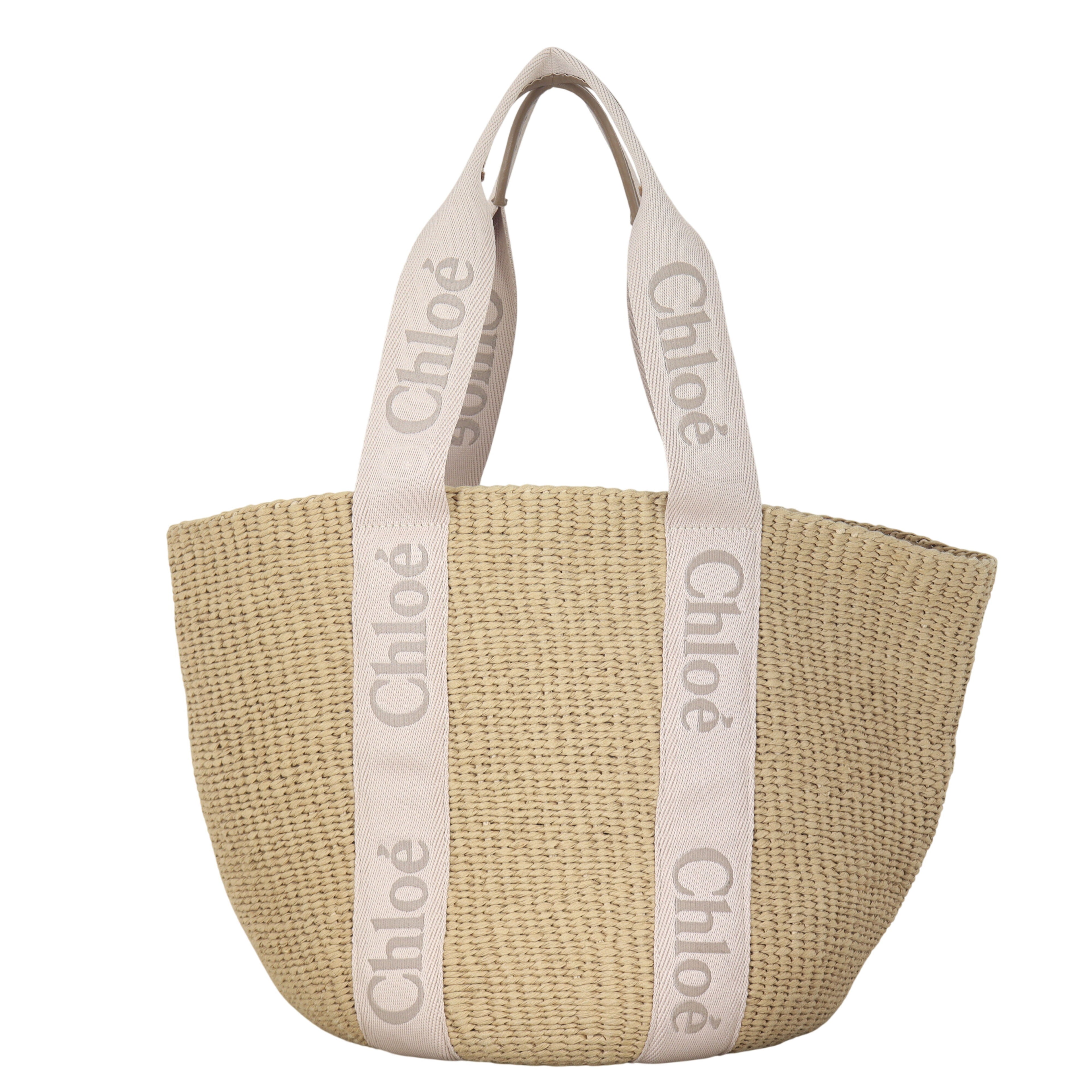 Chloe Woody Basket Bag Large