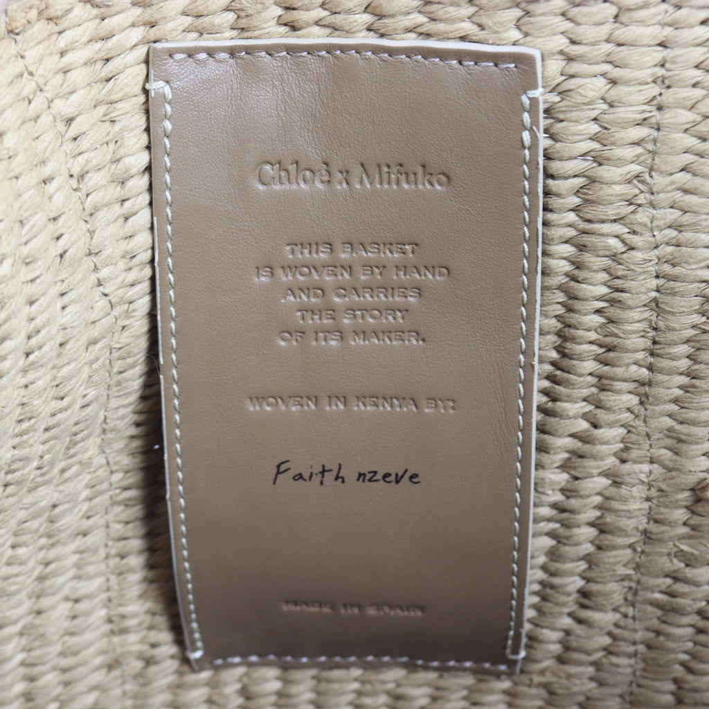 Chloe Woody Basket Bag Large