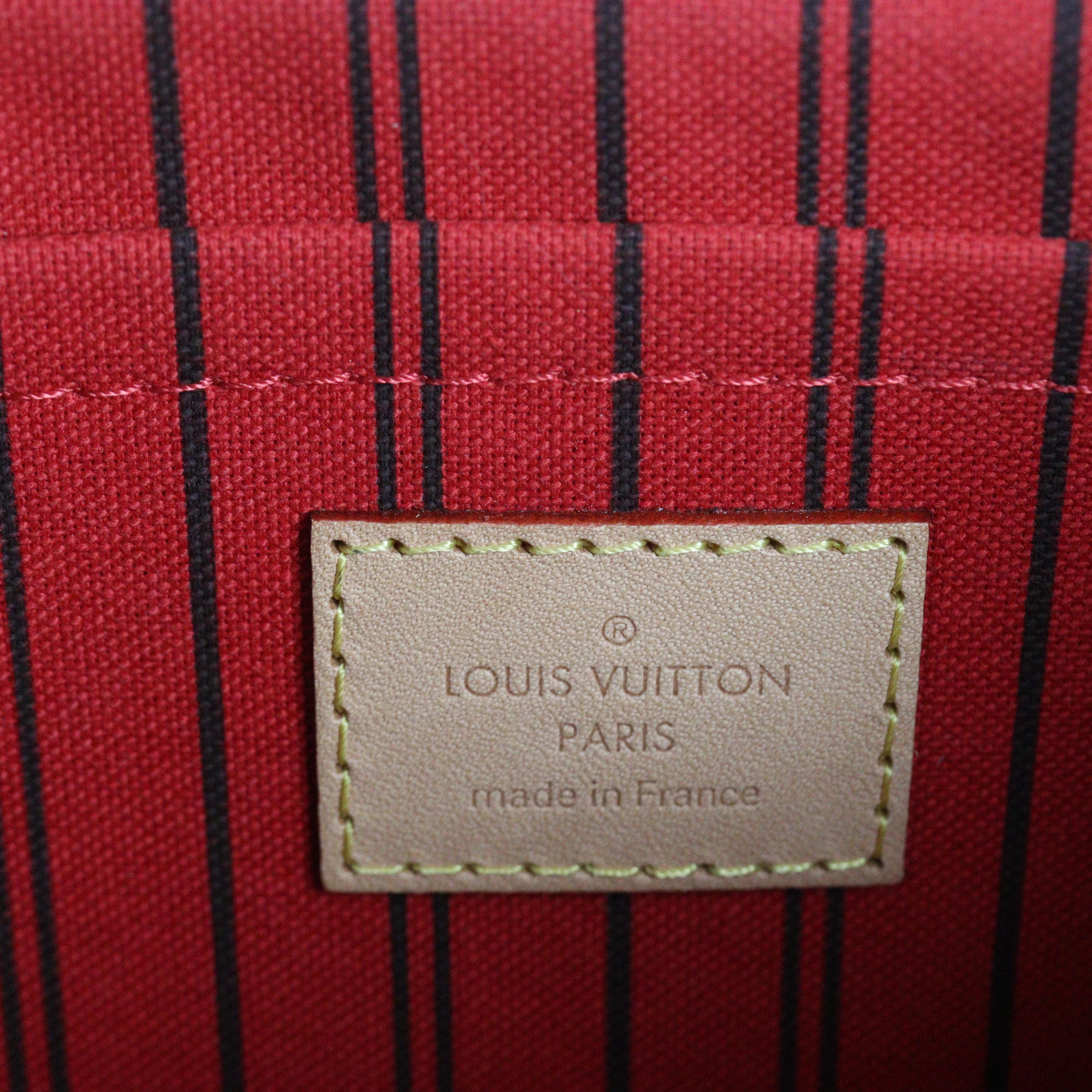 Louis Vuitton Neverfull Pochette Monogram