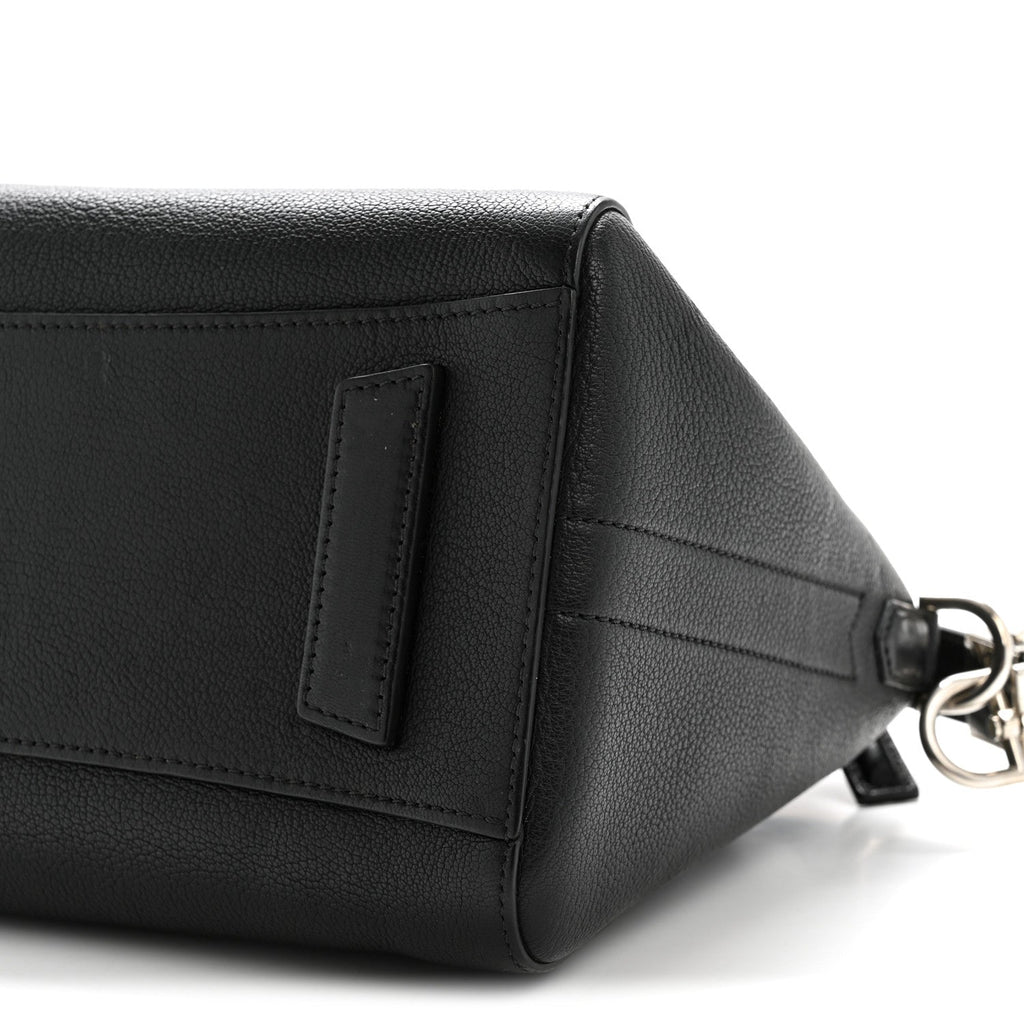 Sugar Goatskin Small Antigona Black