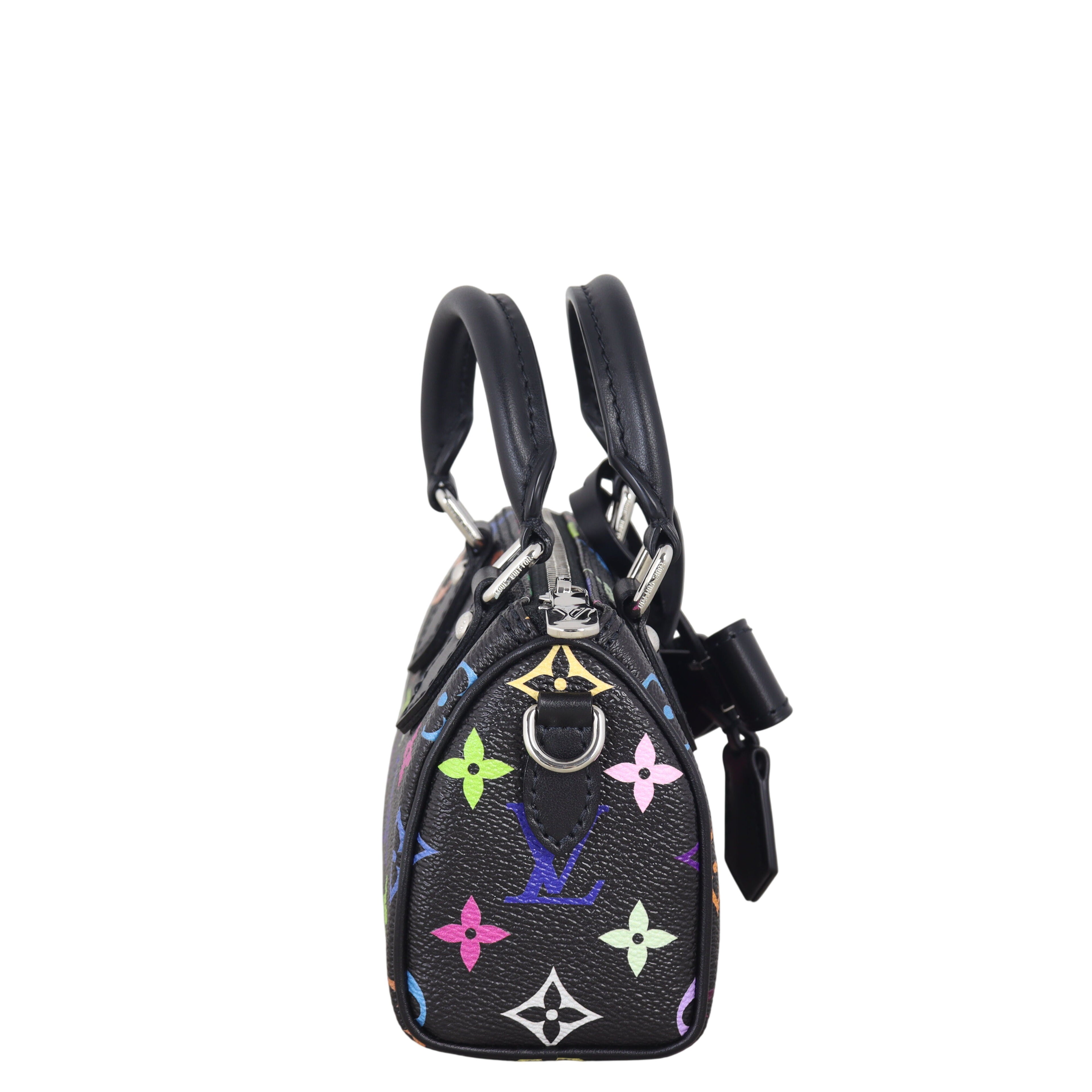 Louis Vuitton x Takashi Murakami Nano Speedy Monogram Multicolore