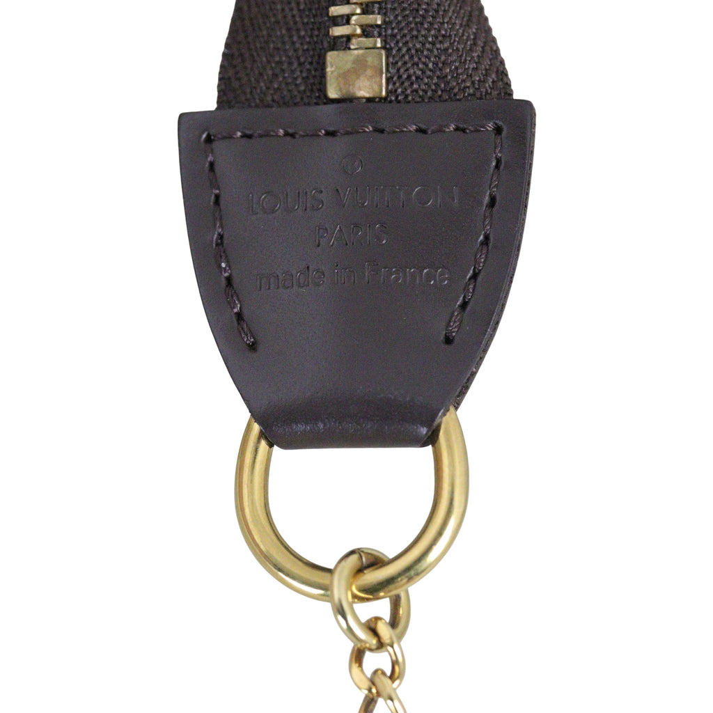 Louis Vuitton Mini Pochette Accessoires Damier Ebene