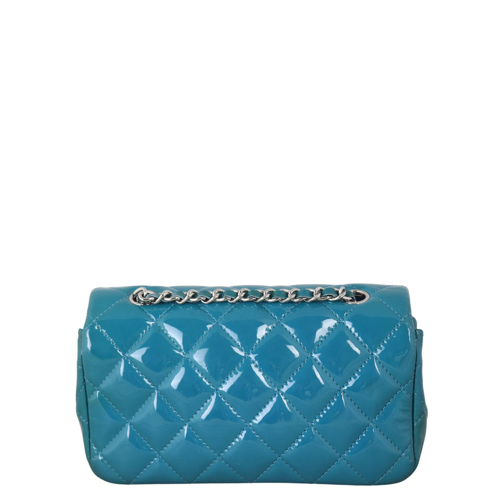 Chanel Classic Flap Extra Mini Rectangular Bag Patent