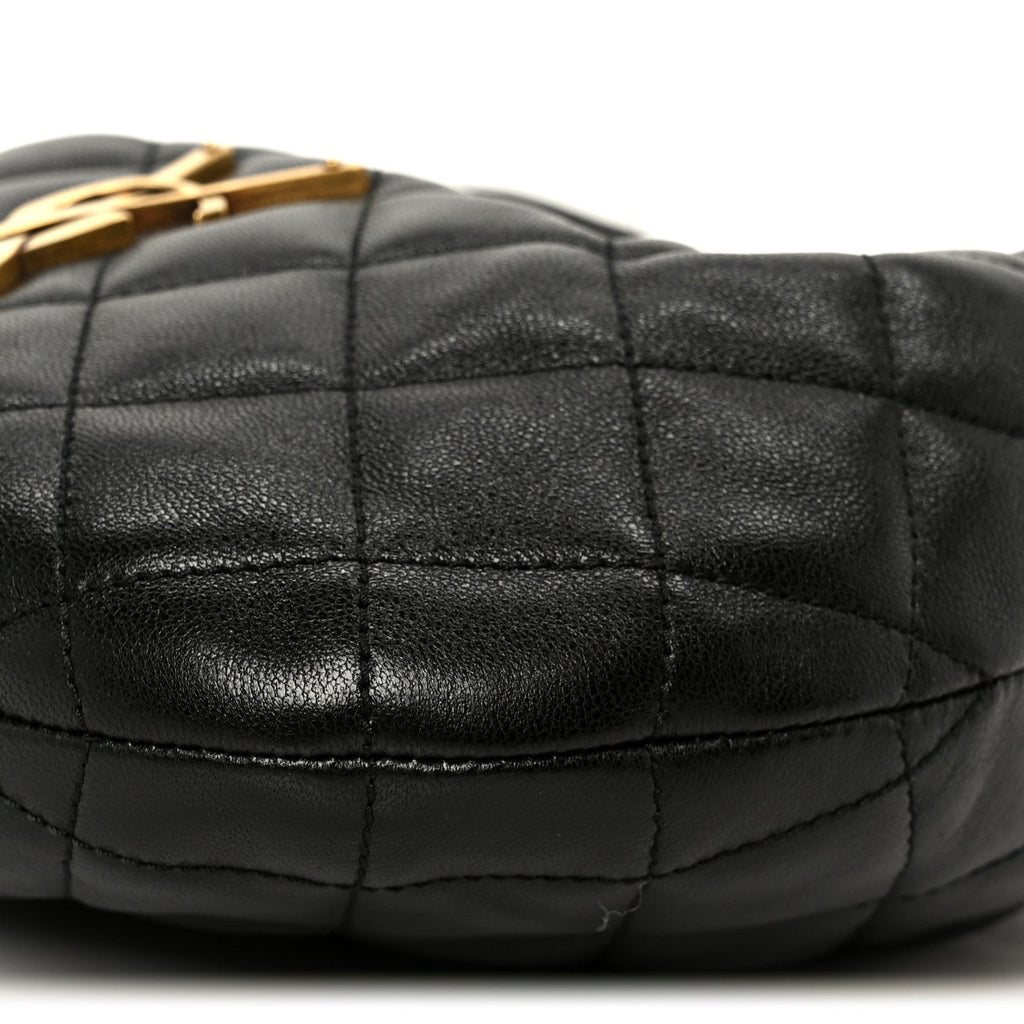 Lambskin Quilted Icarino Bag Black