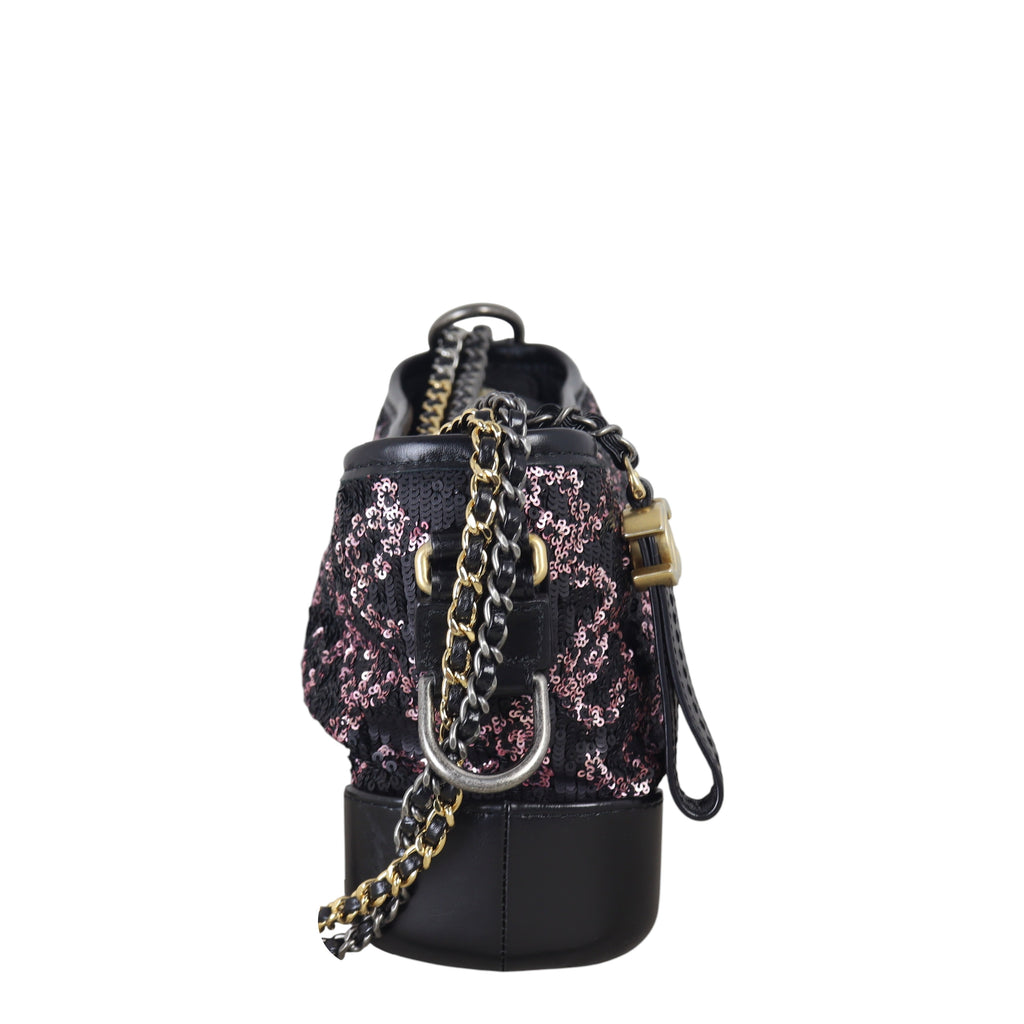 Chanel Gabrielle Hobo Small Sequins