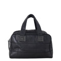 Chanel Square Stitch Bowler Bag Medium