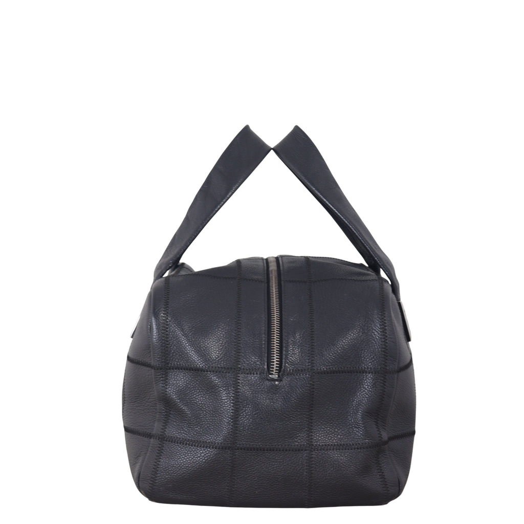 Chanel Square Stitch Bowler Bag Medium
