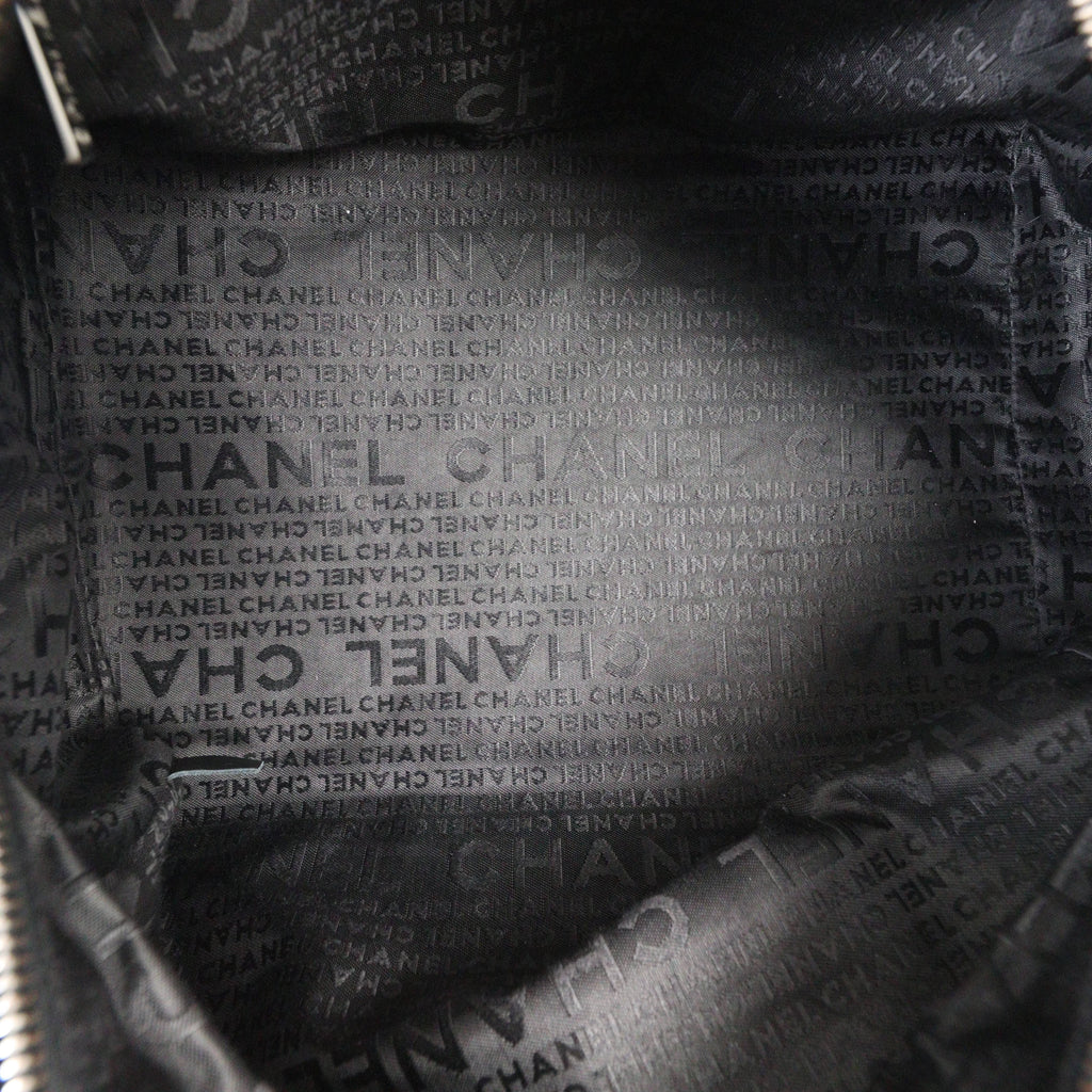 Chanel Square Stitch Bowler Bag Medium