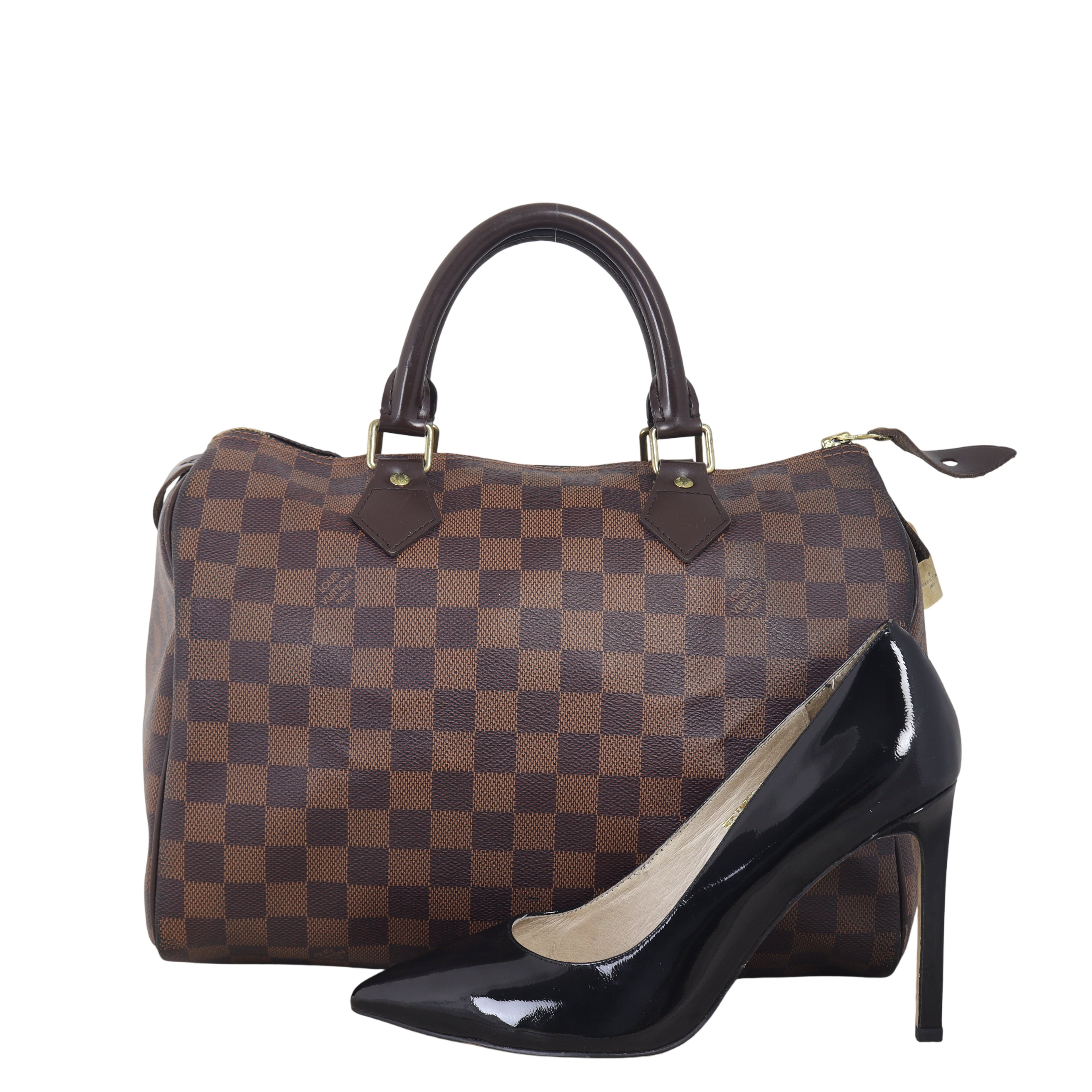 Louis Vuitton Speedy 30 Damier Ebene