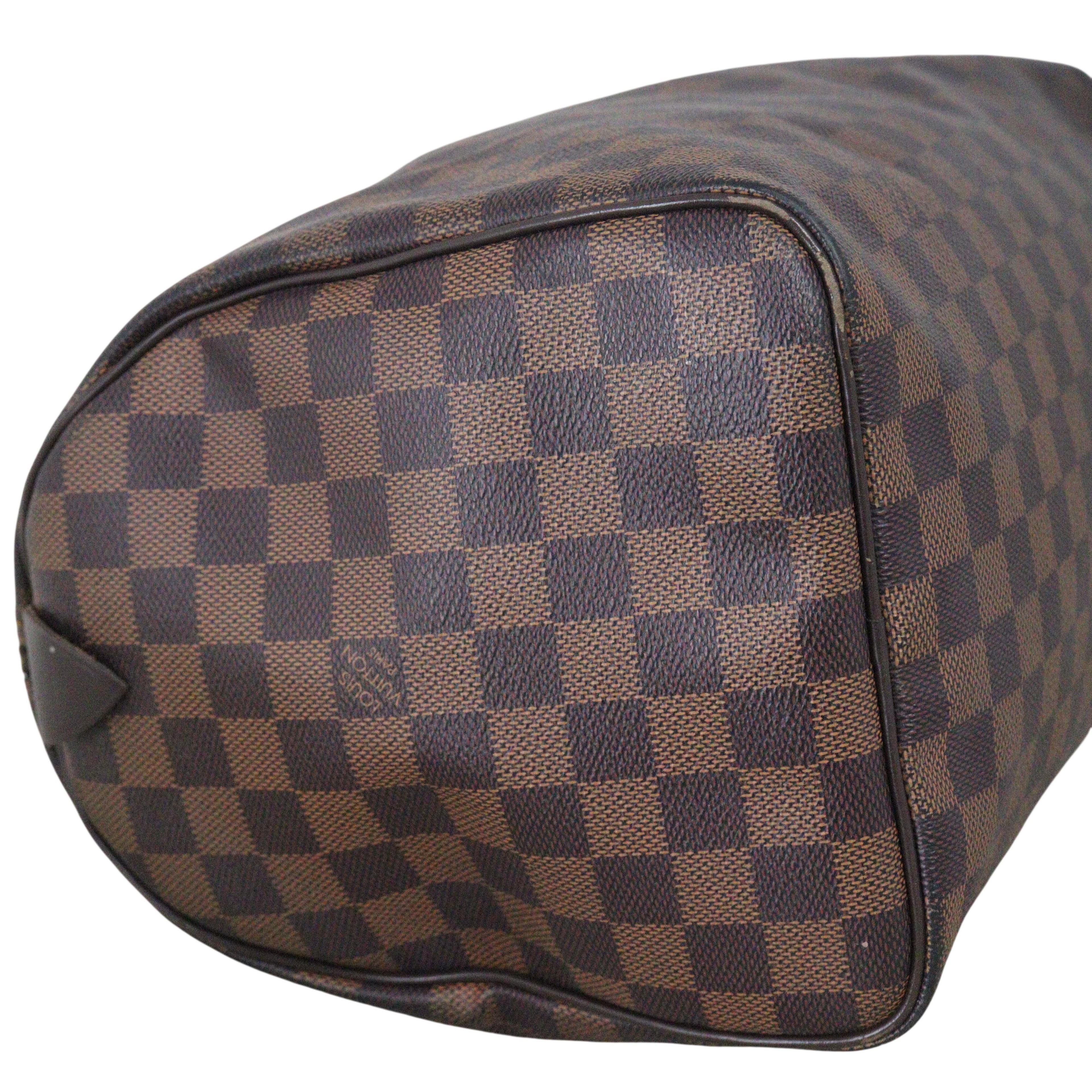 Louis Vuitton Speedy 30 Damier Ebene