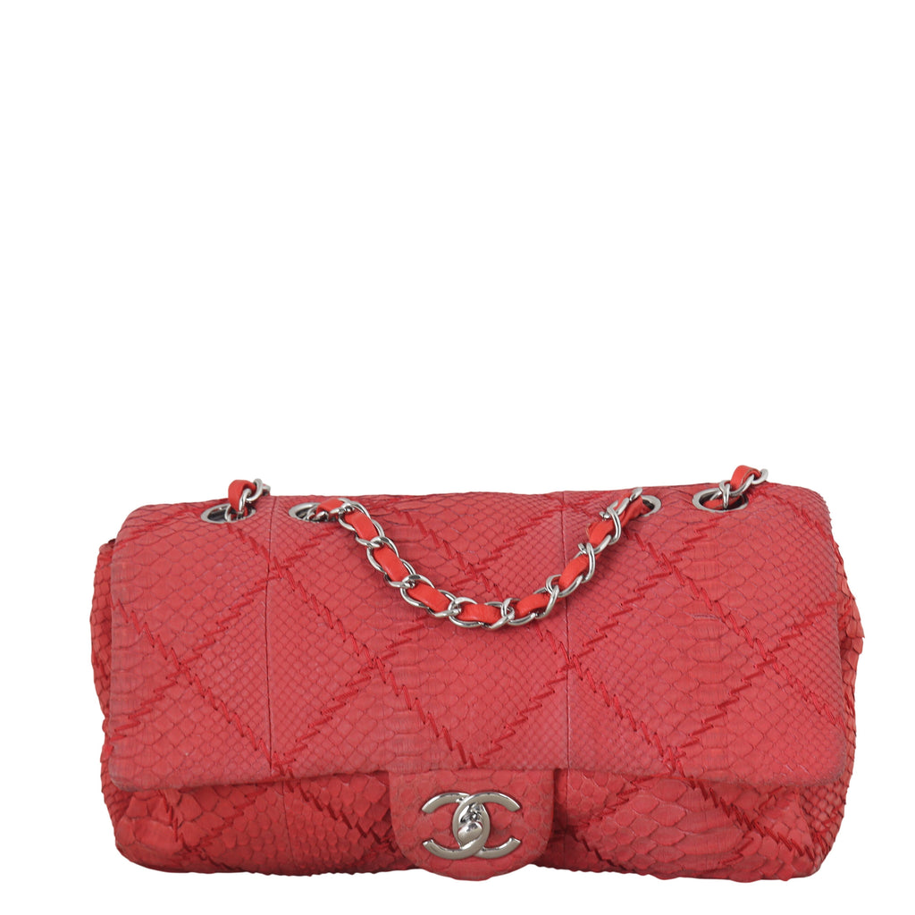 Chanel Ultimate Stitch Flap Bag Python