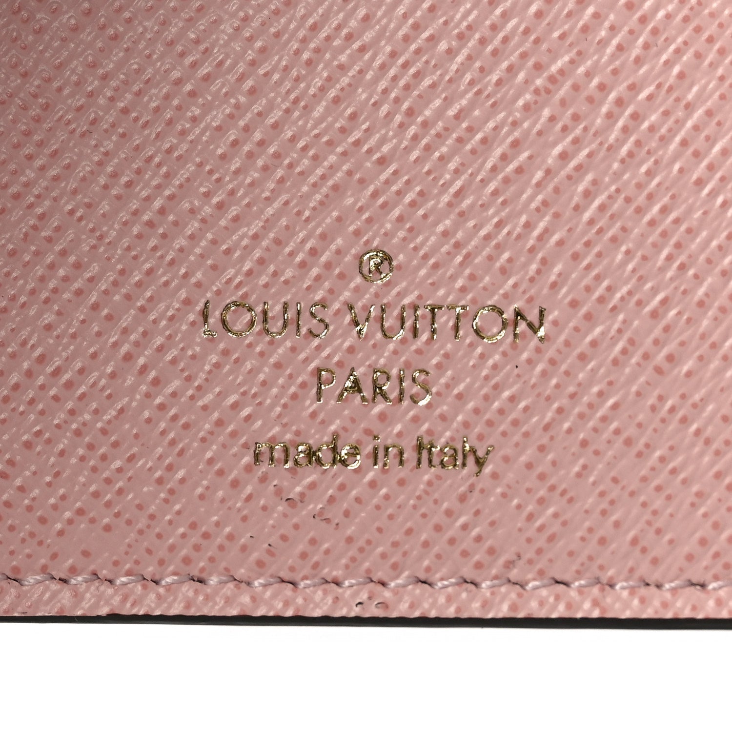 Monogram Lou Wallet Rose Ballerine