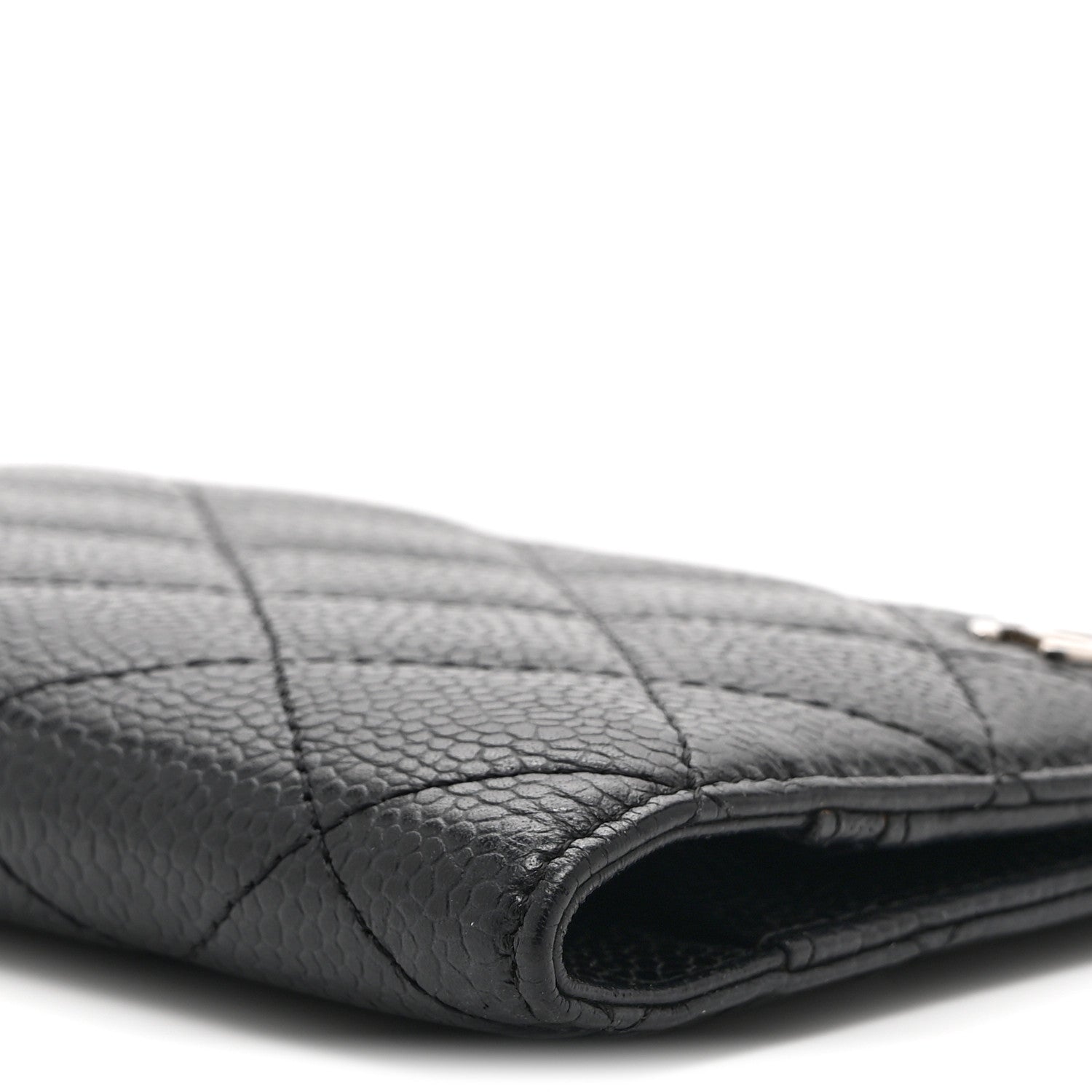 Caviar Quilted Agenda Cover Black