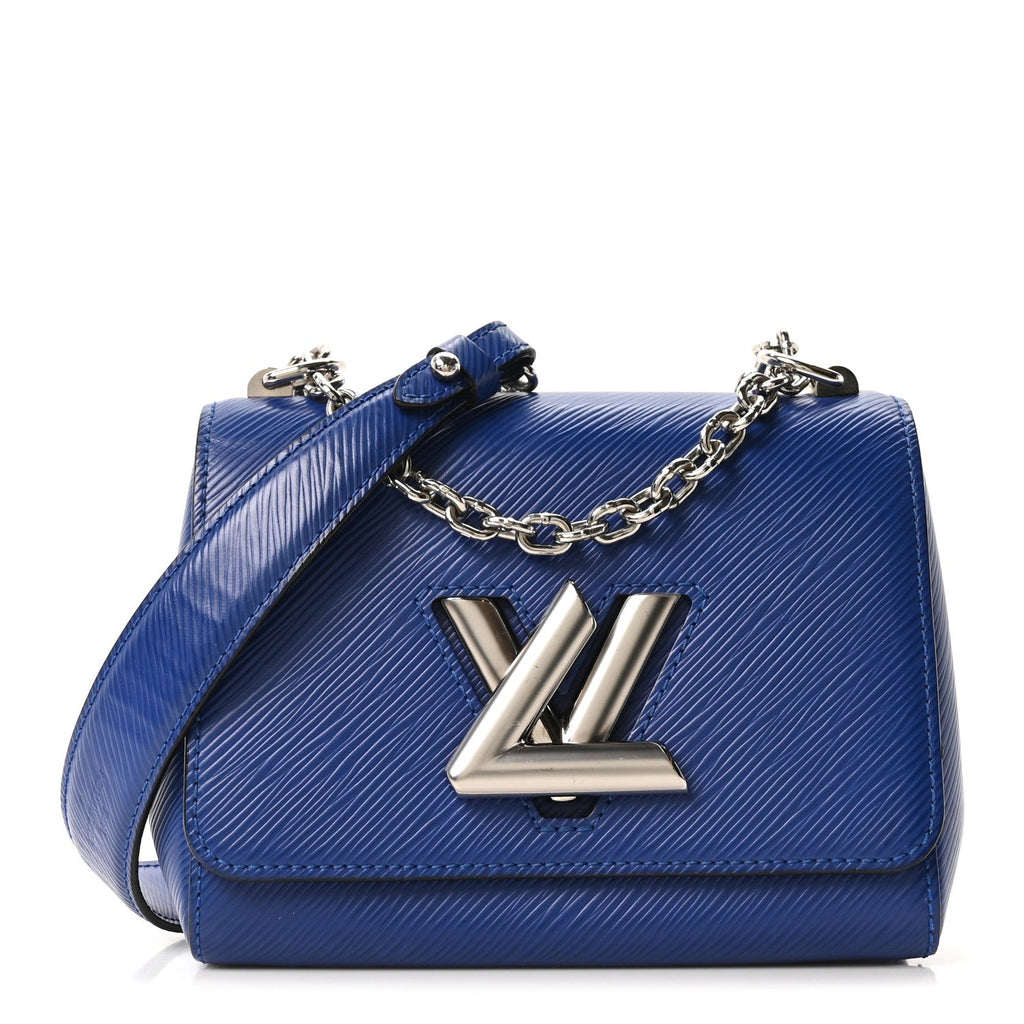 Epi Twist Shoulder Bag PM Blueberry