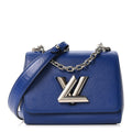 Epi Twist Shoulder Bag PM Blueberry