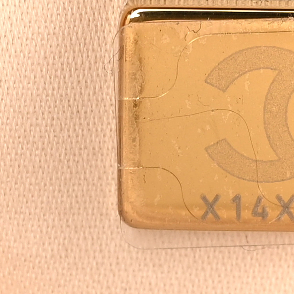 Caviar Quilted Small Chanel 25 Handbag White
