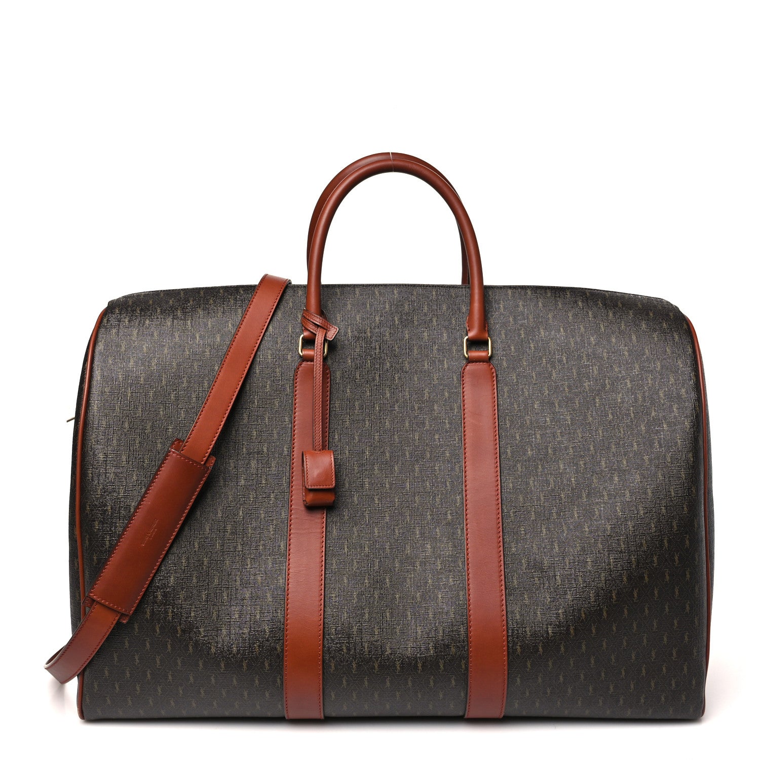 Canvas Smooth Calfskin Le Monogramme 72H Duffle Chestnut