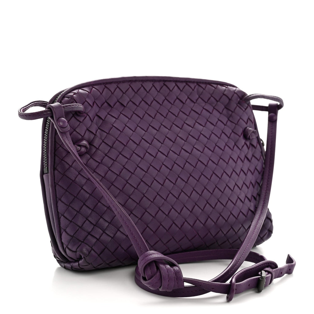 Nappa Intrecciato Nodini Crossbody Messenger Monalisa