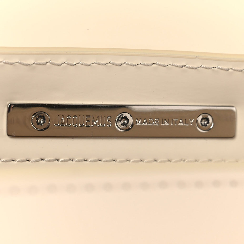 Smooth Calfskin Metal Flap Le Grand Bambino Light Ivory