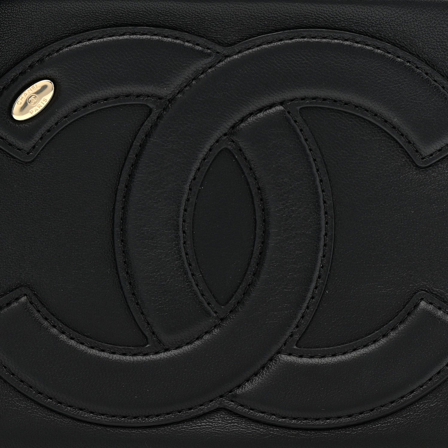 Lambskin CC Mania Camera Case Black