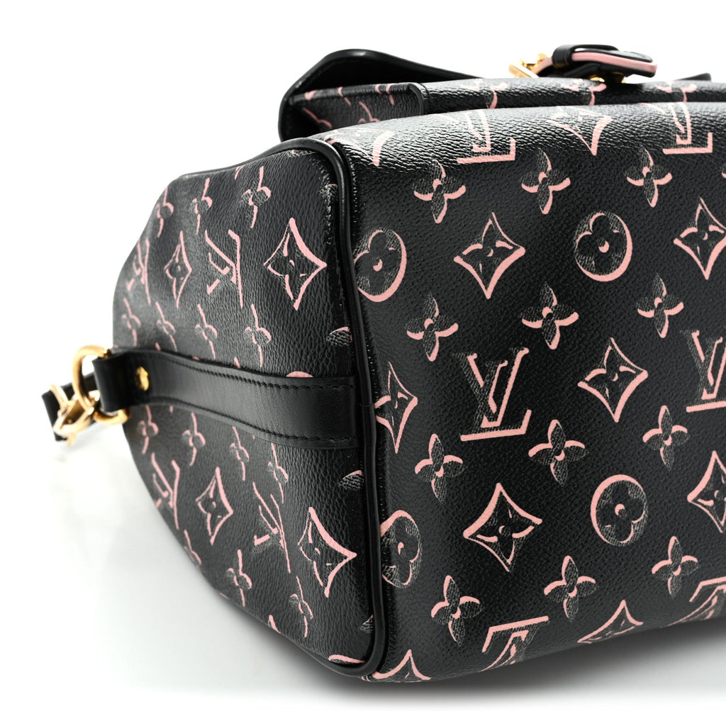Monogram Fall for You Speedy Bandouliere 25 Black