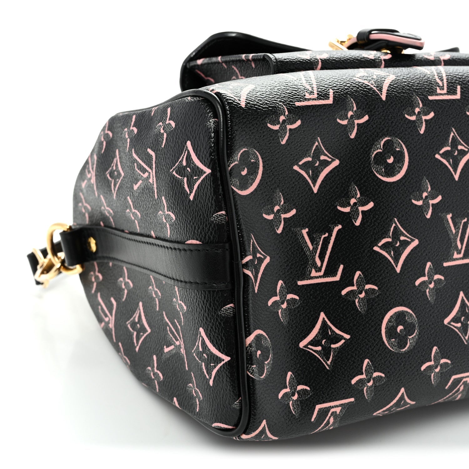 Monogram Fall for You Speedy Bandouliere 25 Black
