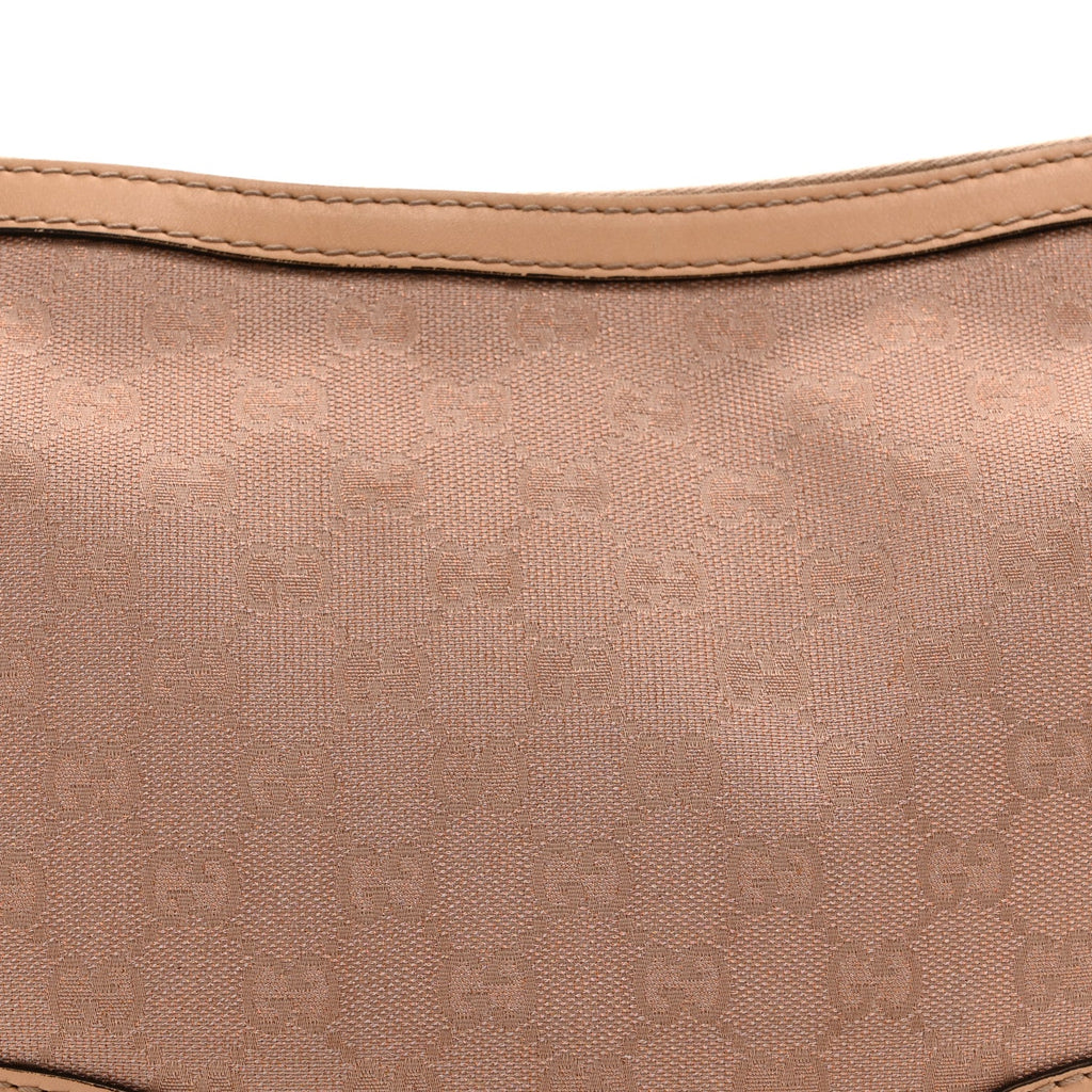 Metallic Monogram Small Lovely Heart Messenger Pink