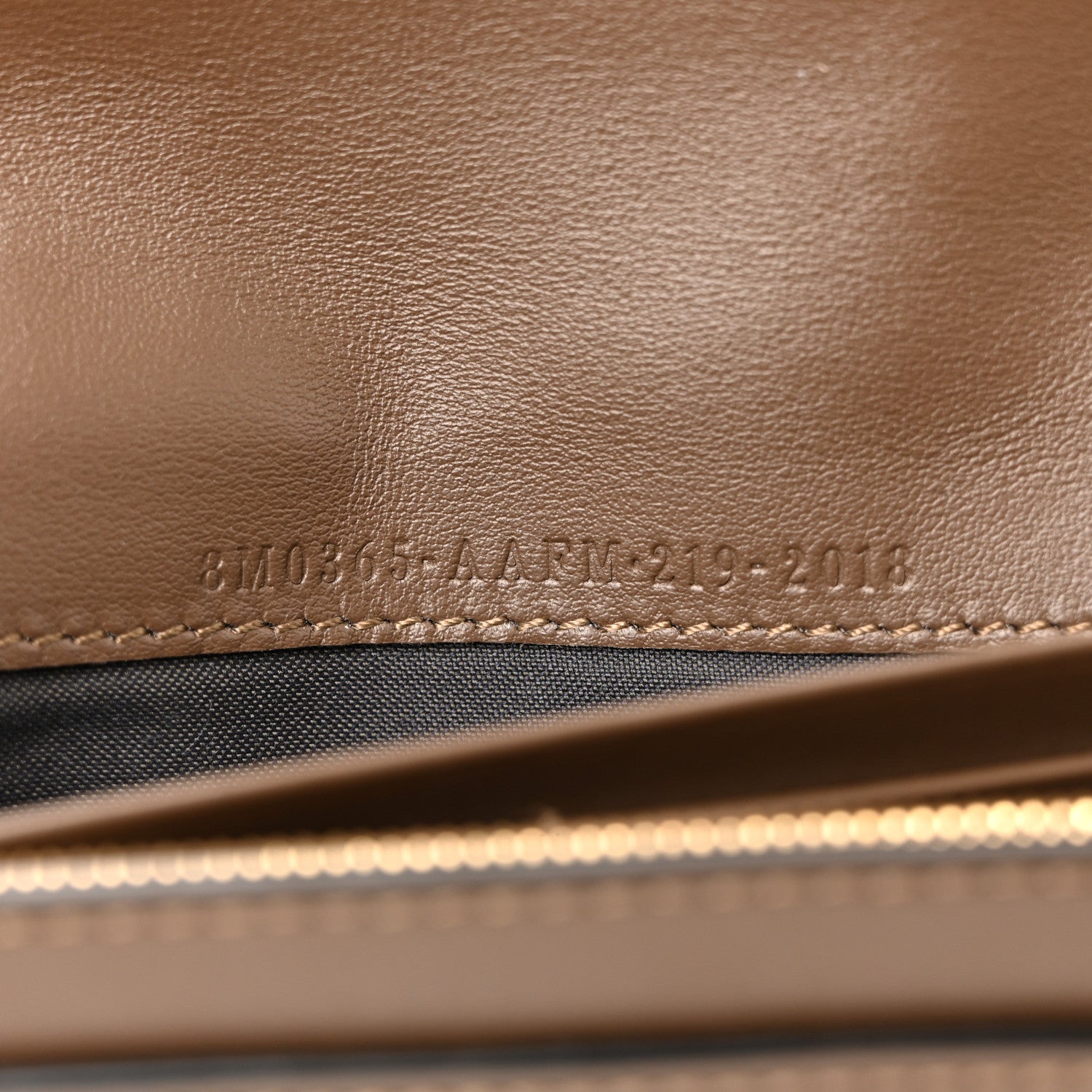 Vitello Soft F is Fendi Bi-Color FF 1974 Embossed Continental Envelope Wallet On Chain Maya Black