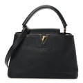 Taurillon Capucines PM Black