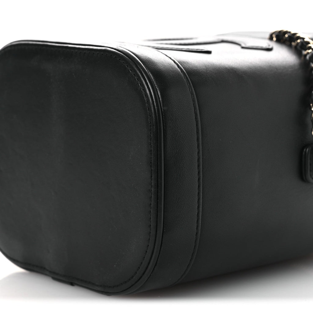 Lambskin Timeless Vanity Cosmetic Case Black