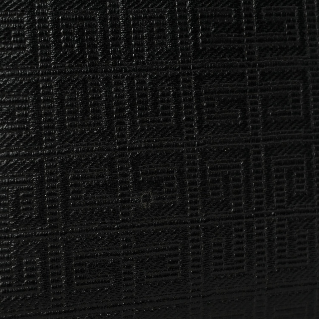 4G Coated Canvas Logo Medium G Tote Black