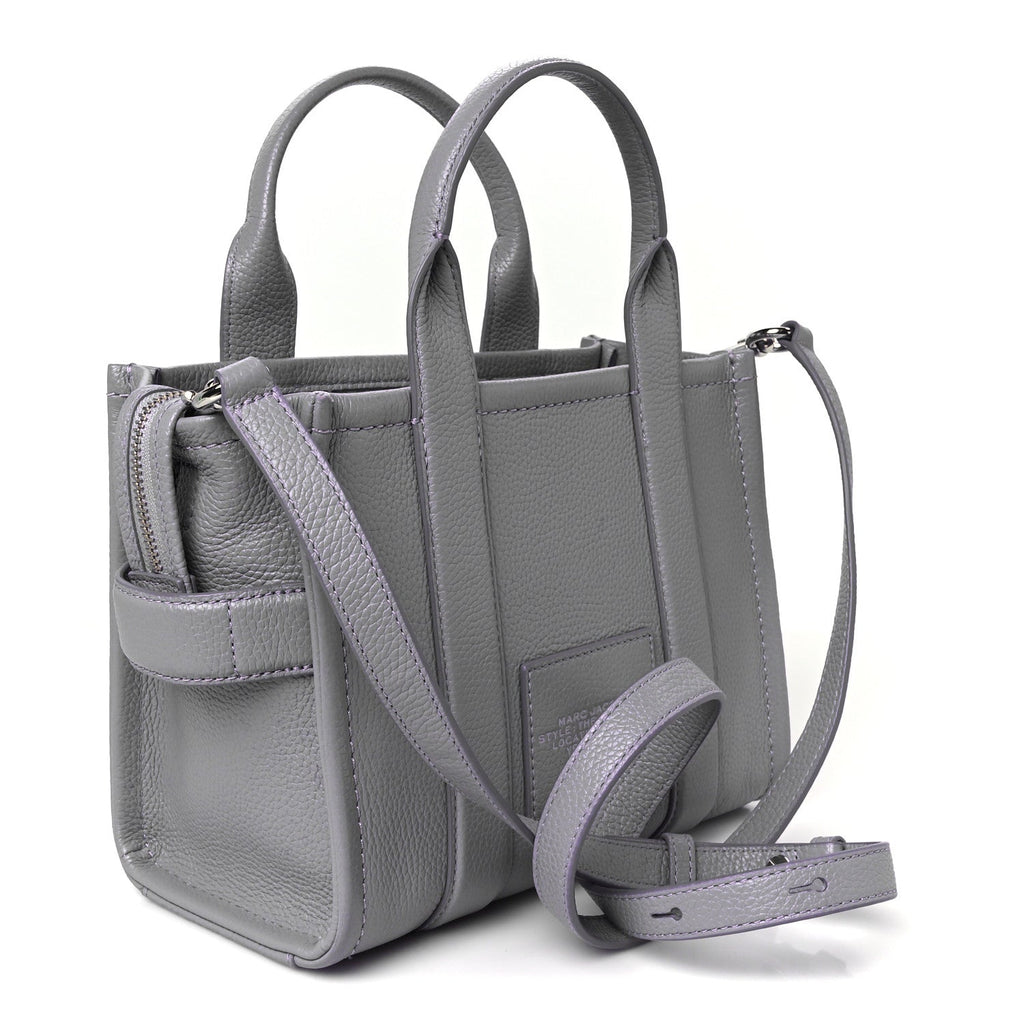 Grained Calfskin Small The Tote Bag Lavender