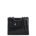 Chanel Mademoiselle Lock Square Bag Patent
