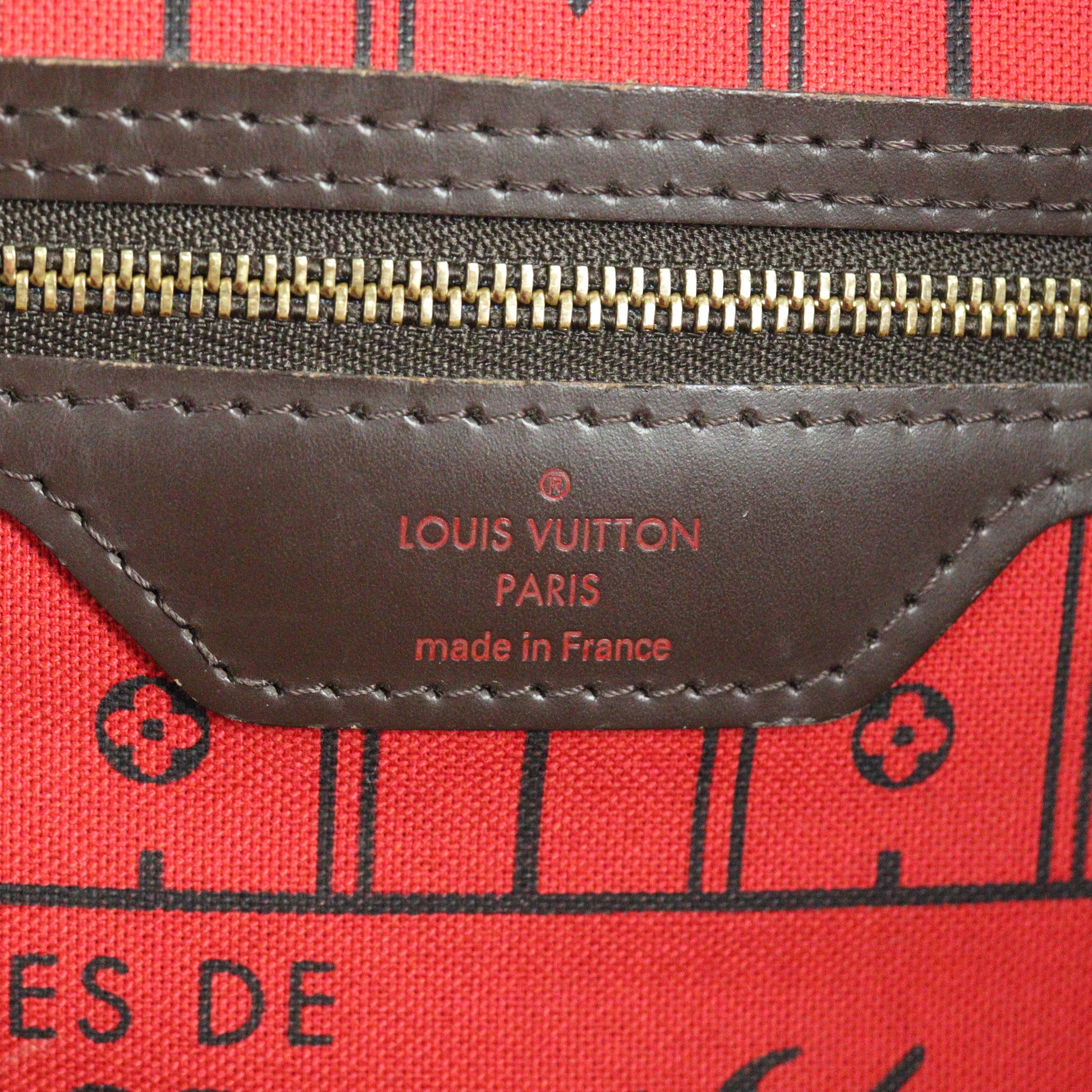 Louis Vuitton Neverfull MM Damier Ebene