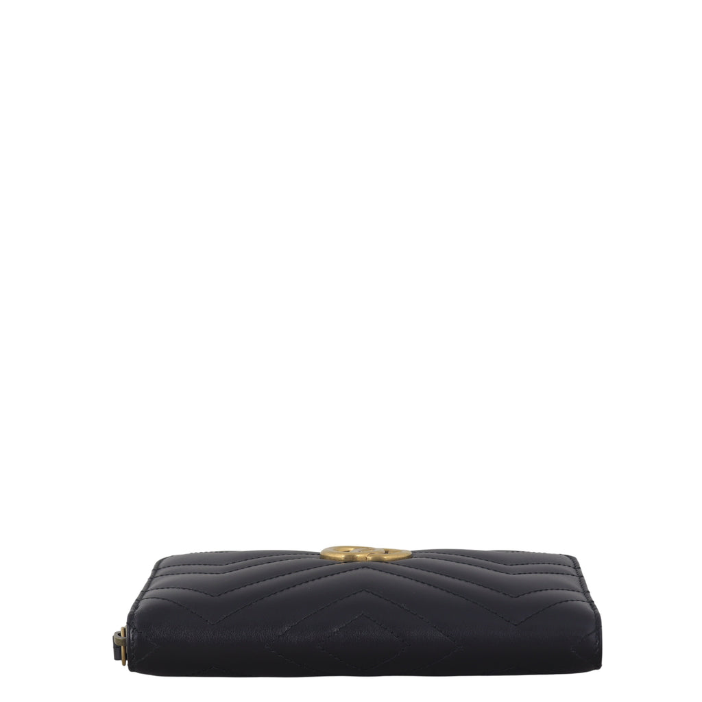 Gucci GG Marmont Matelasse Zip Wallet