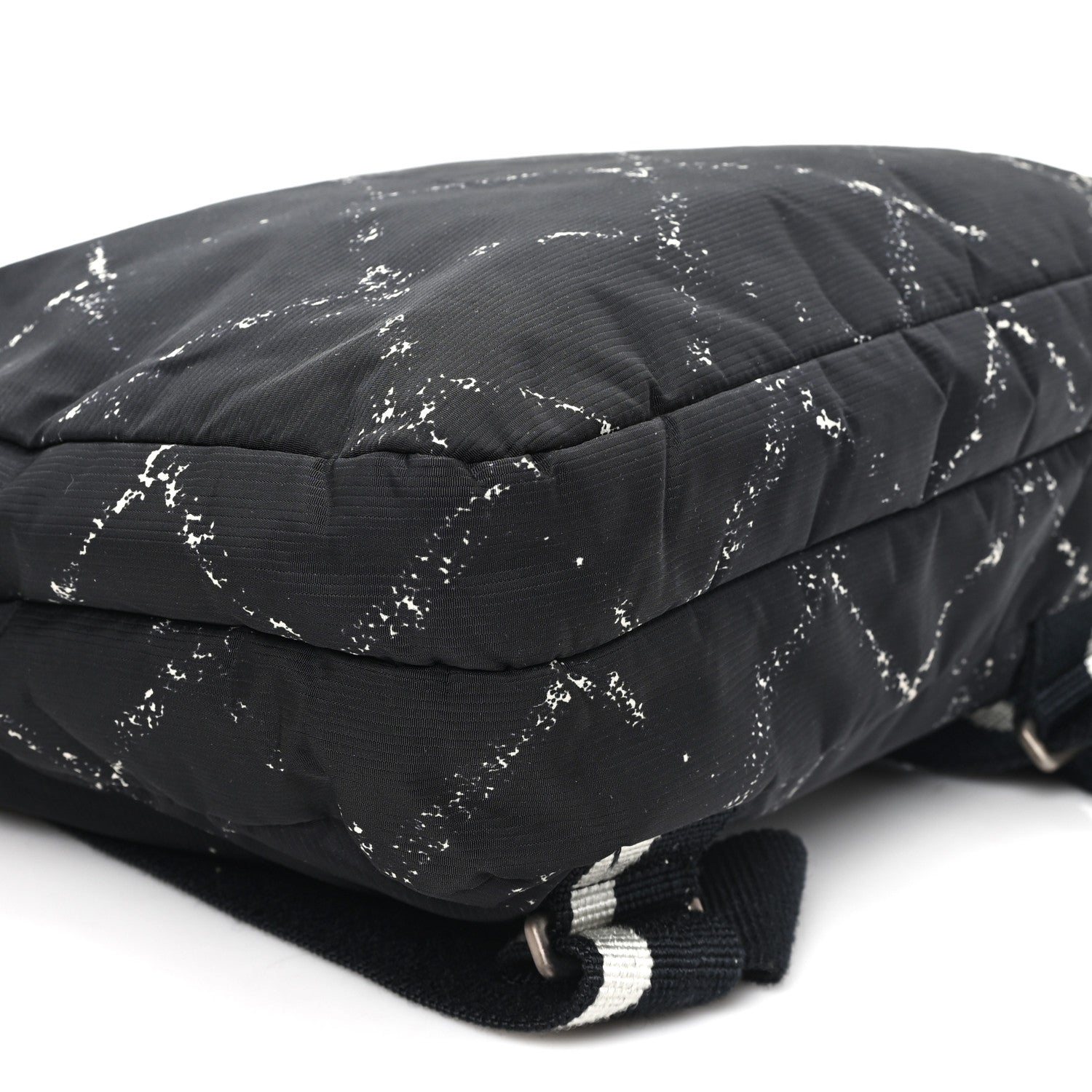 Nylon Travel Backpack Black