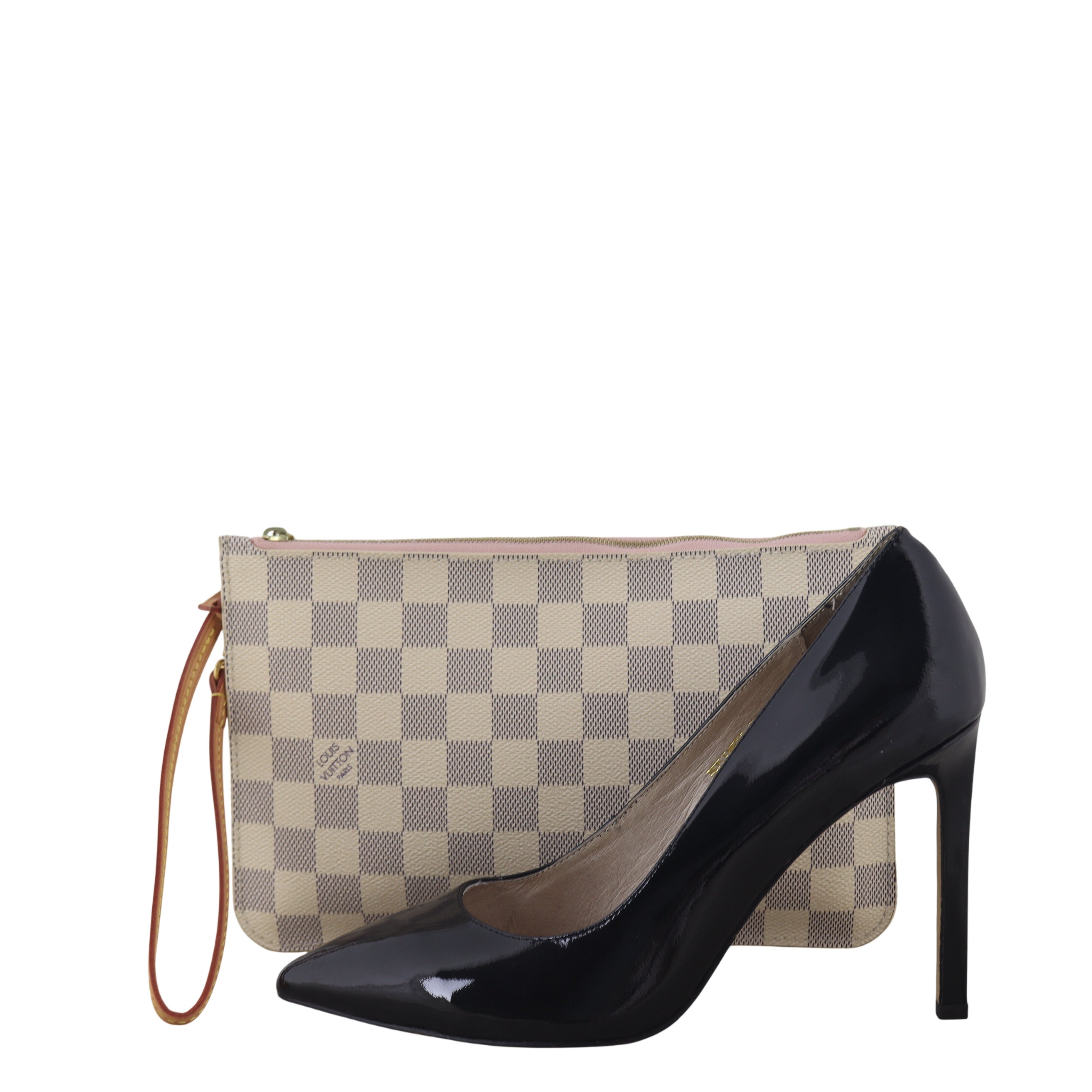 Louis Vuitton Neverfull Pochette Damier Azur