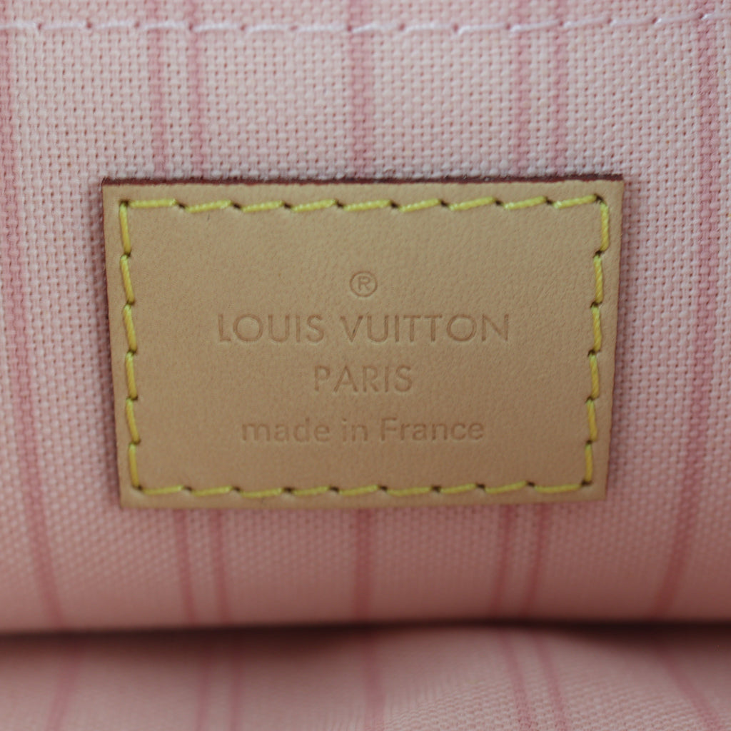 Louis Vuitton Neverfull Pochette Damier Azur