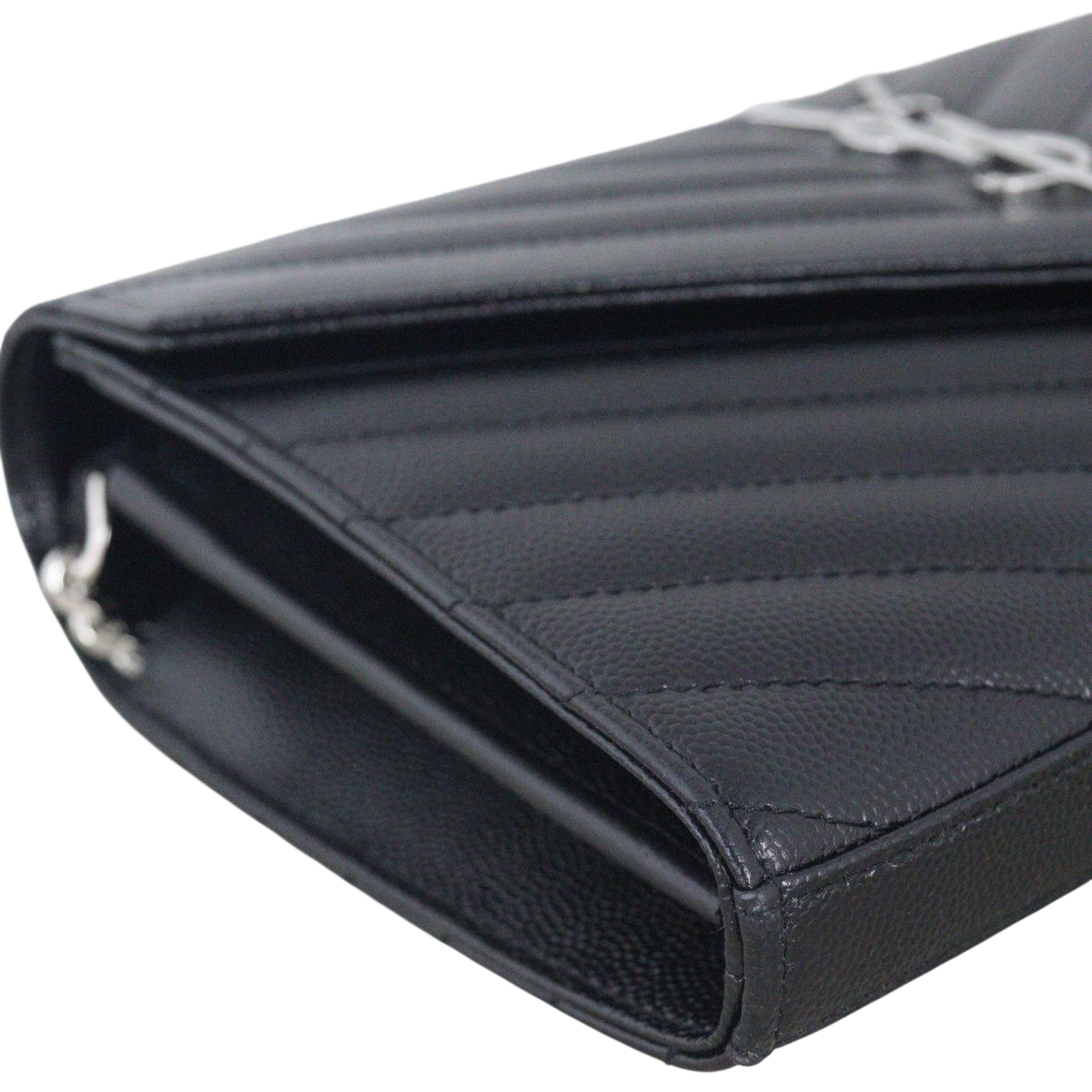 Saint Laurent Cassandre Chain Wallet