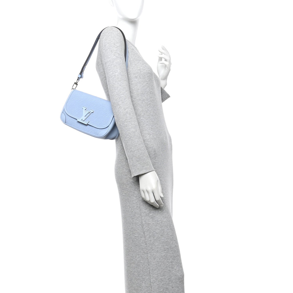 Epi Buci Crossbody Bleu Nuage