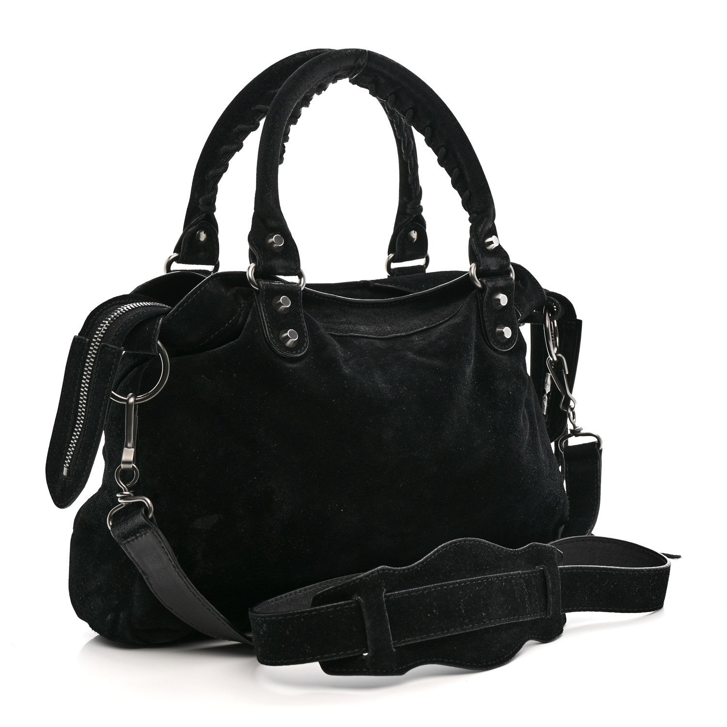 Baby Daim Suede Classic Hardware Town Black