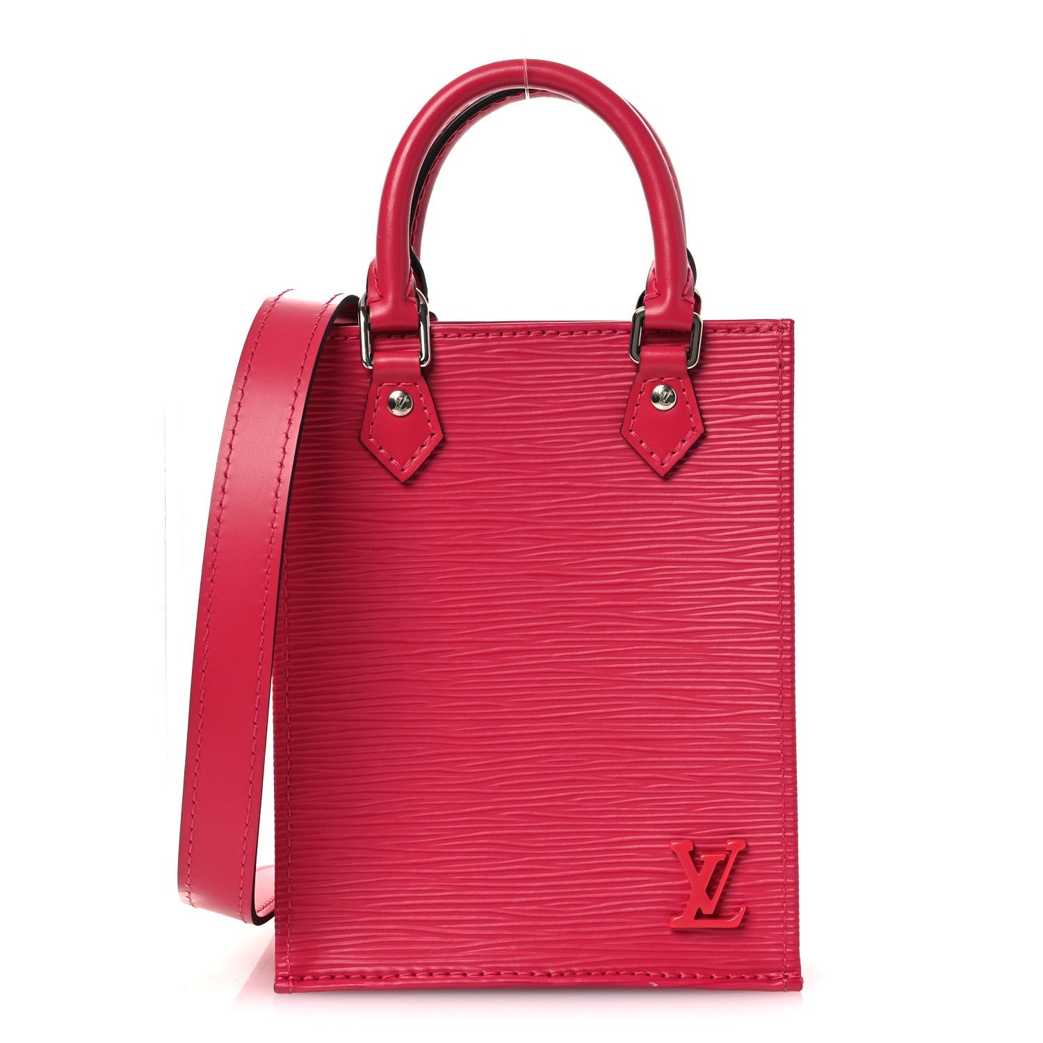 Epi Petit Sac Plat Rose Pondicherry