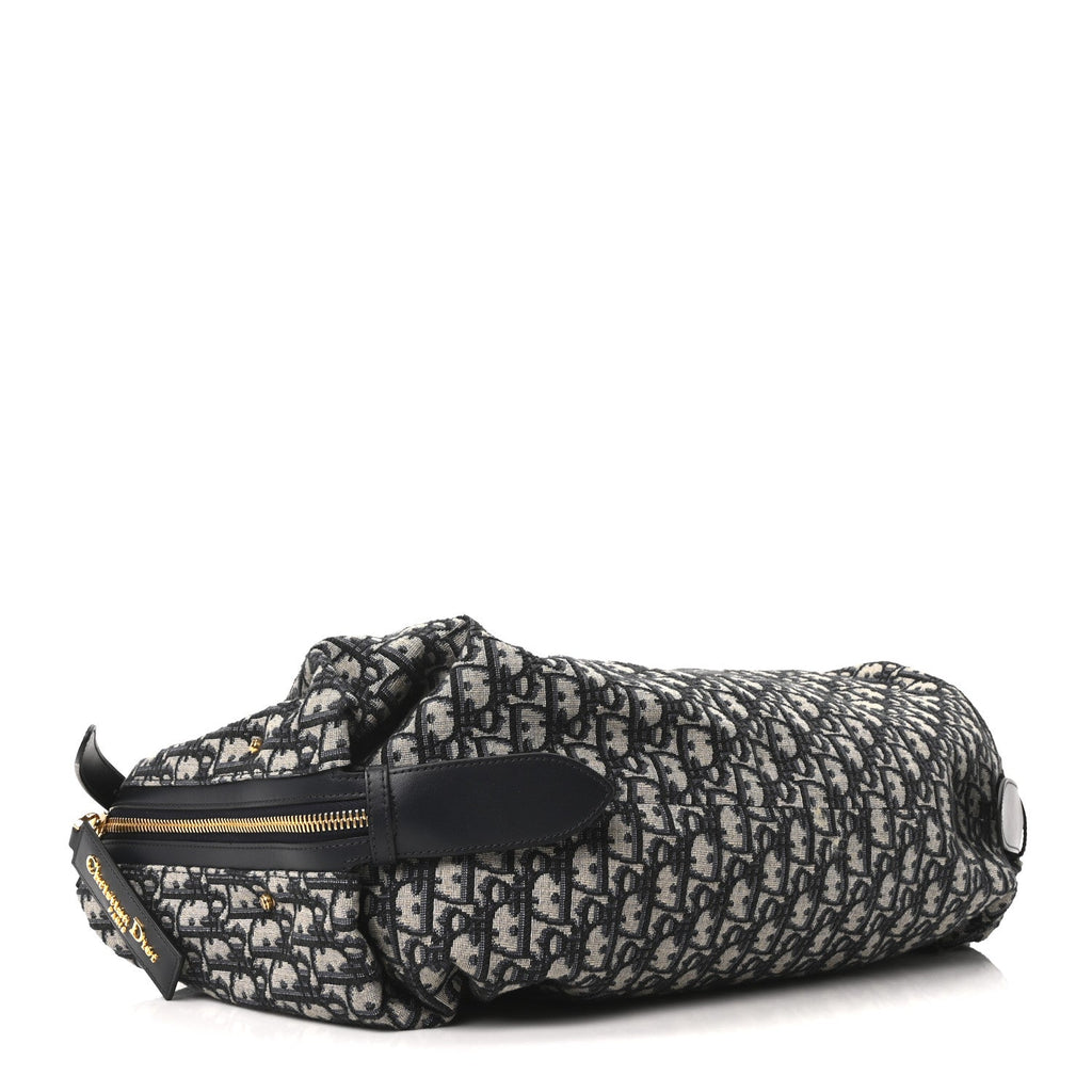 Oblique Large D-Journey Bag Blue