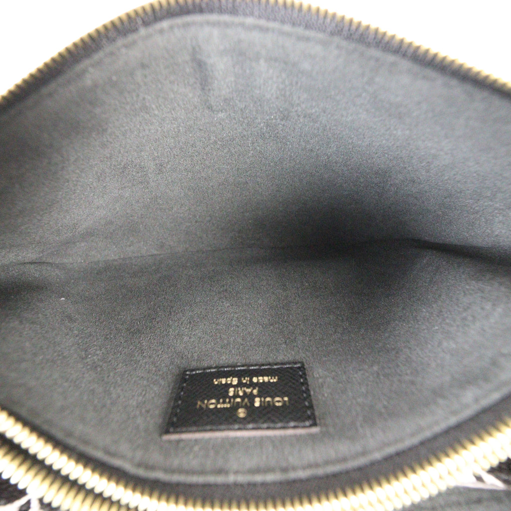 Louis Vuitton Double Zip Pochette Monogram Giant Jungle