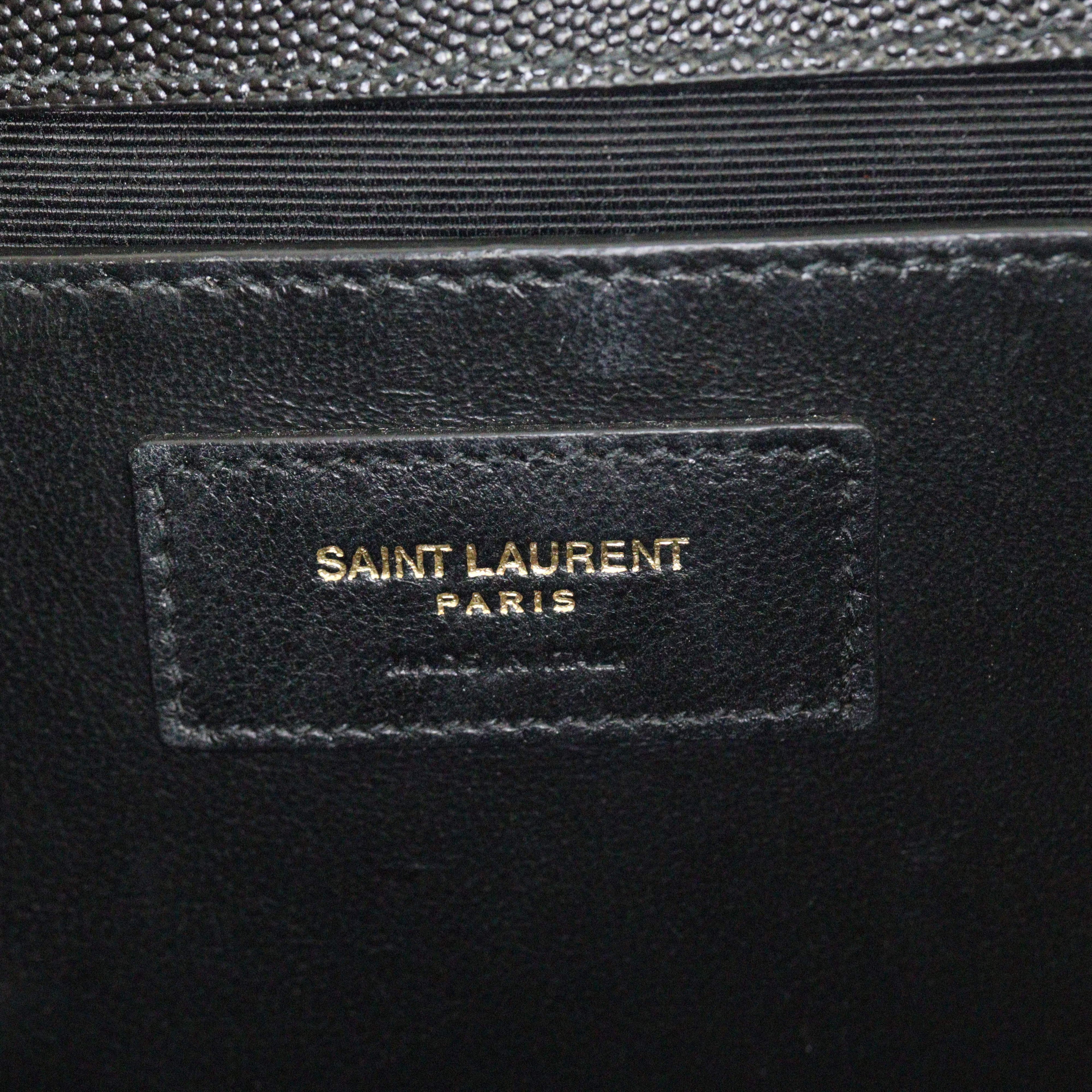Saint Laurent Monogram Mix Matelasse Envelope Chain Bag Medium