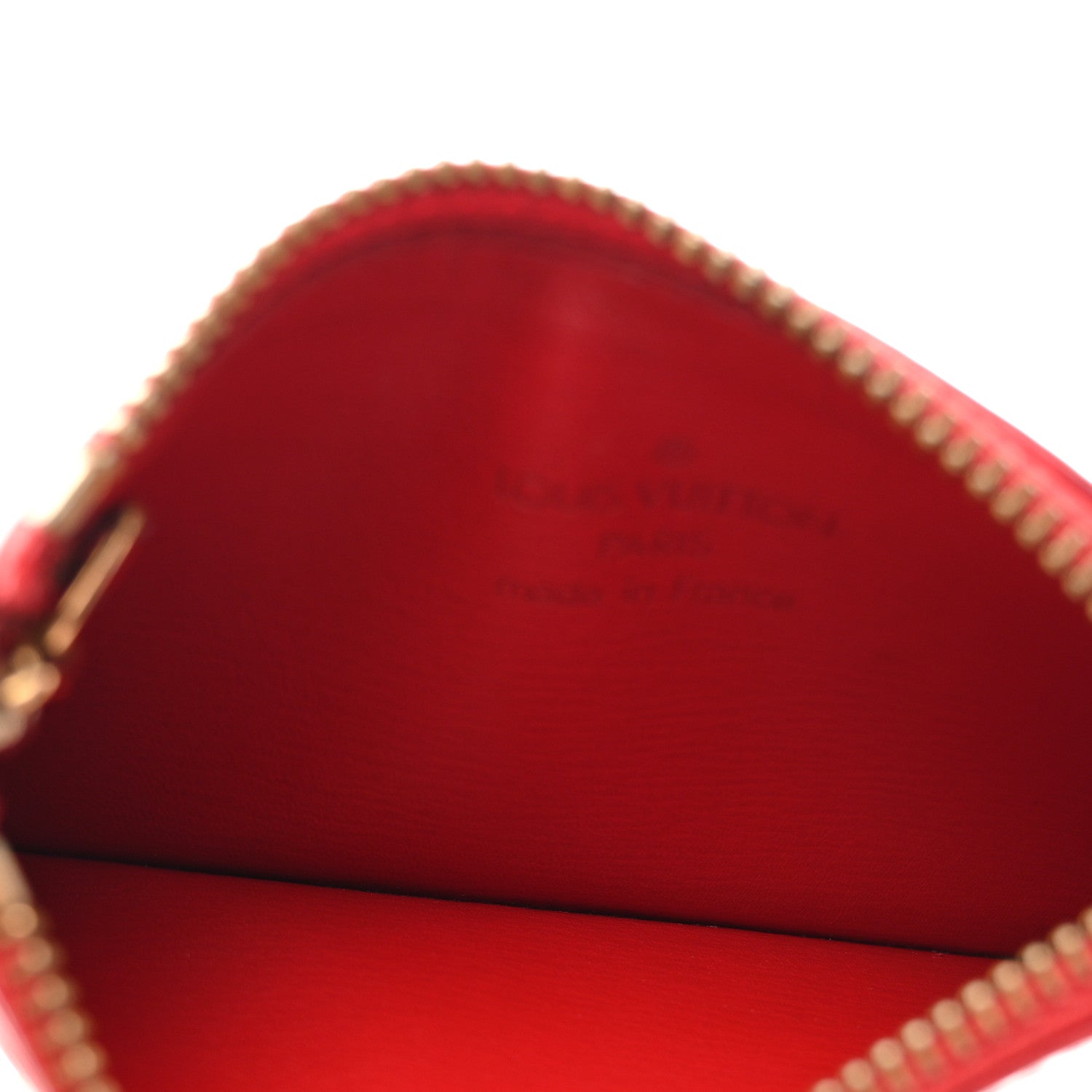 Epi Key Pouch Castillan Red