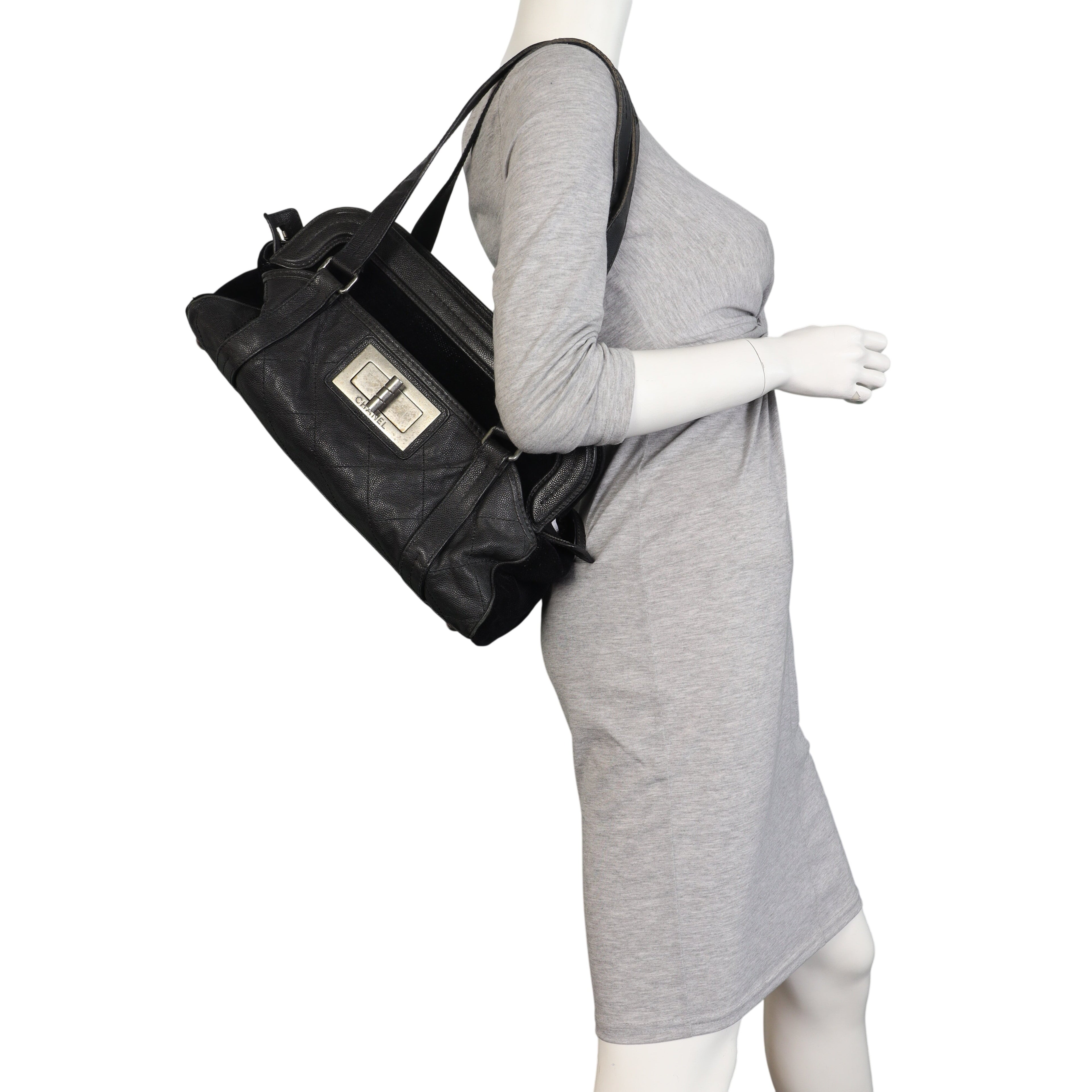 Chanel Mademoiselle Lock Bowling Bag