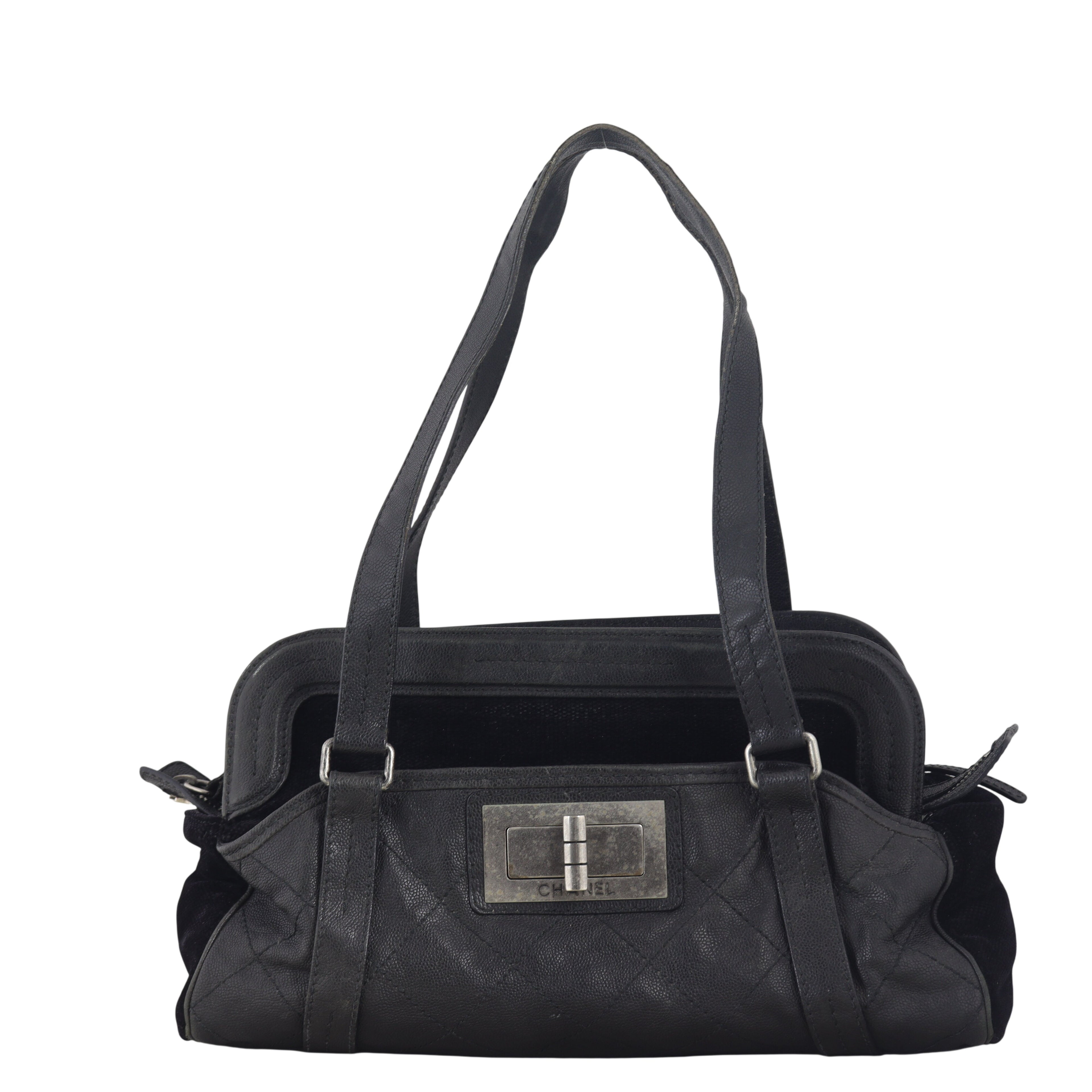 Chanel Mademoiselle Lock Bowling Bag