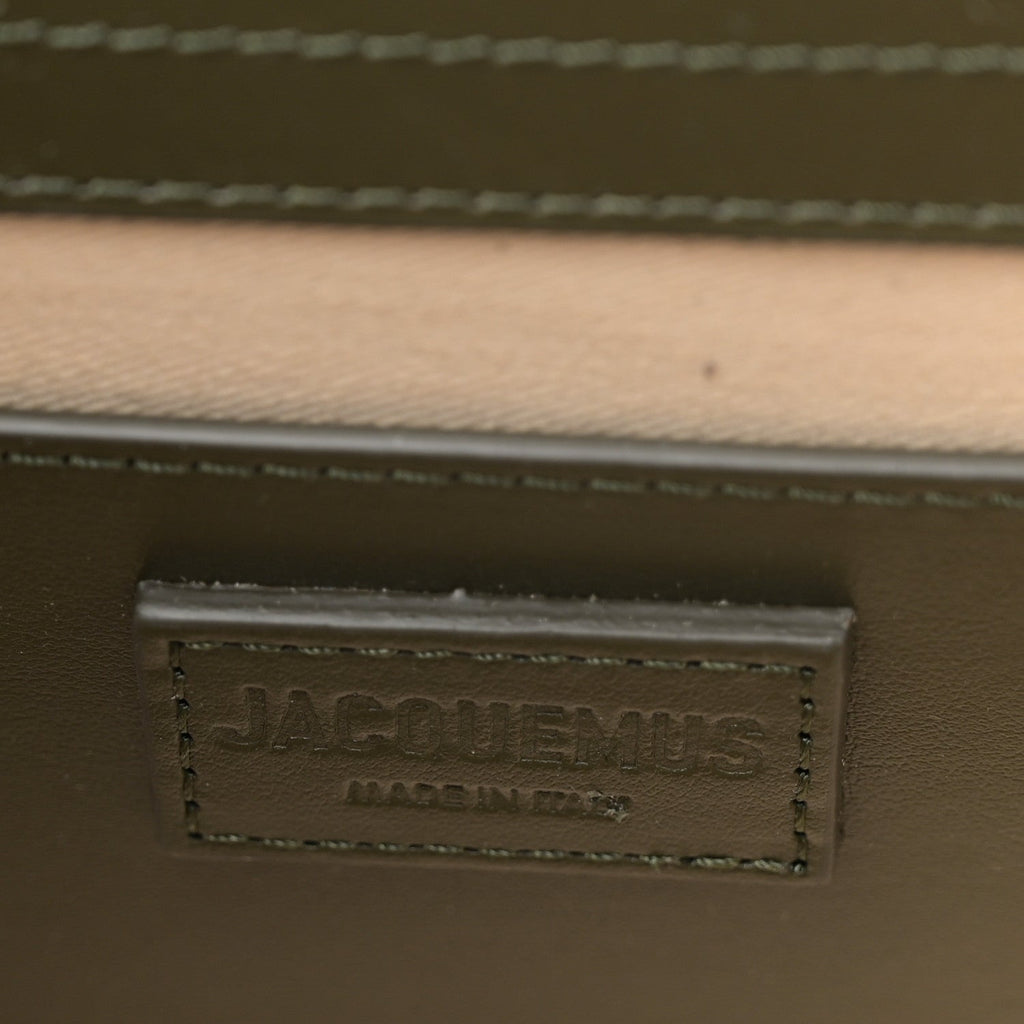 Smooth Calfskin Le Grand Bambino Dark Khaki