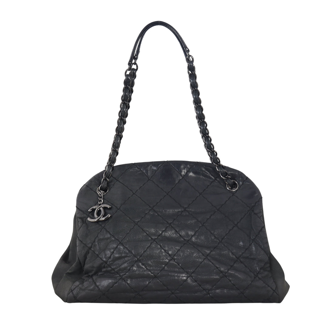 Chanel Just Mademoiselle Bowler Bag Iridescent
